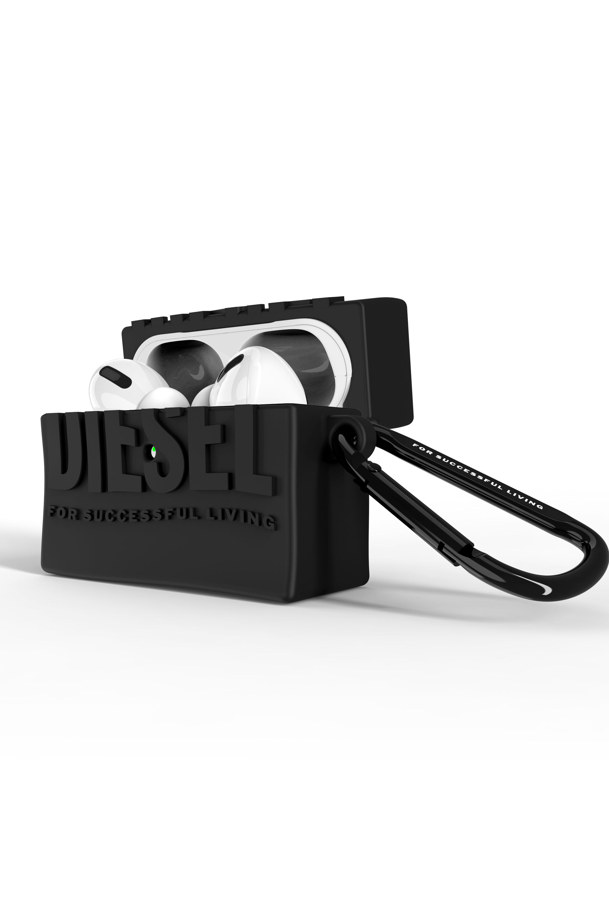 Diesel - 60080 AIRPOD CASE, Funda por Airpods Pro/Pro 2 Unisex in Negro - 3