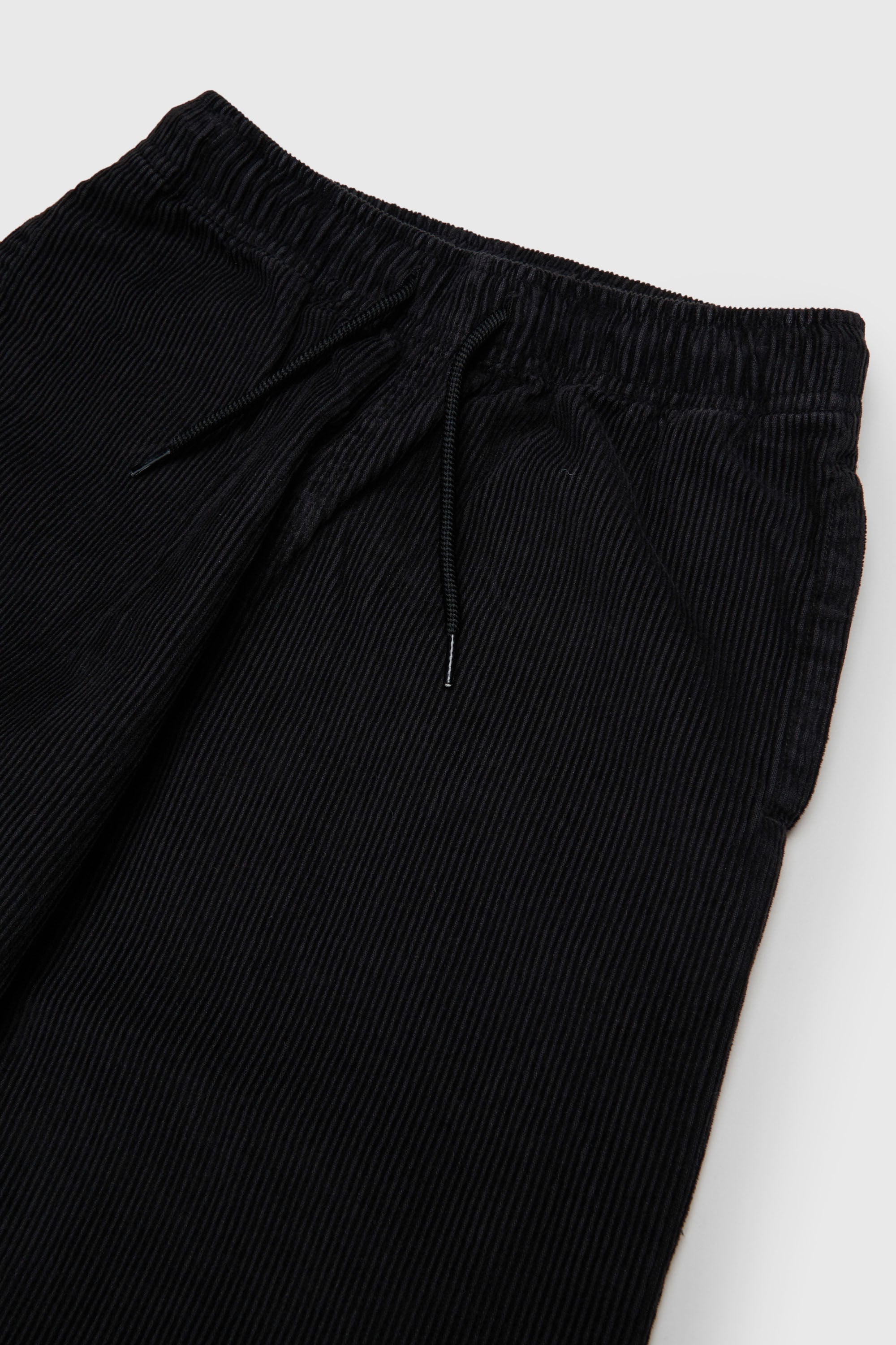 Diesel - PMILL, Pantal&oacute;n de pana con cintura ajustable con cord&oacute;n Hombre in Negro - 3