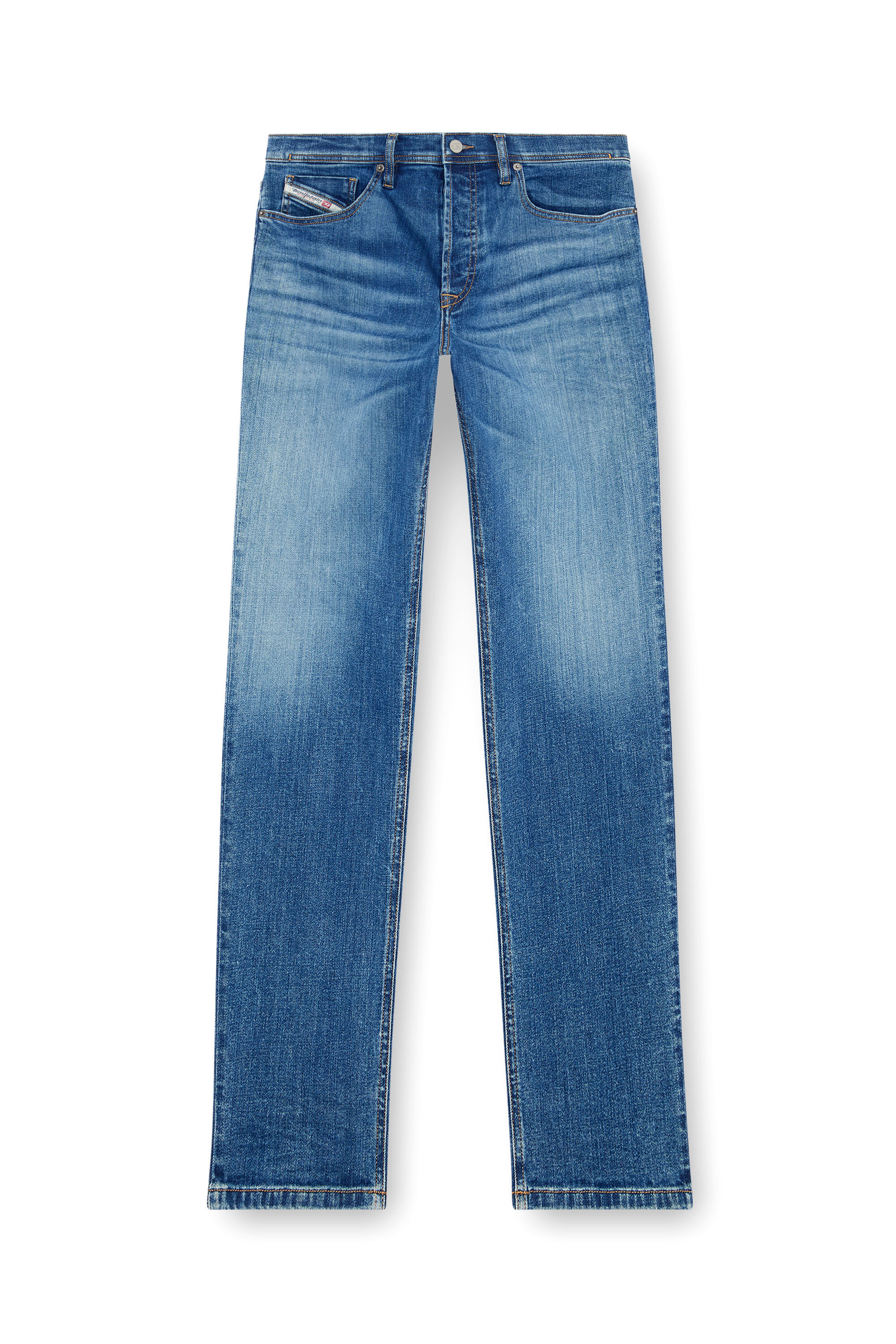 Diesel - Tapered Jeans 2023 D-Finitive 0GRDP, Hombre Tapered Jeans - 2023 D-Finitive in Azul marino - Image 2