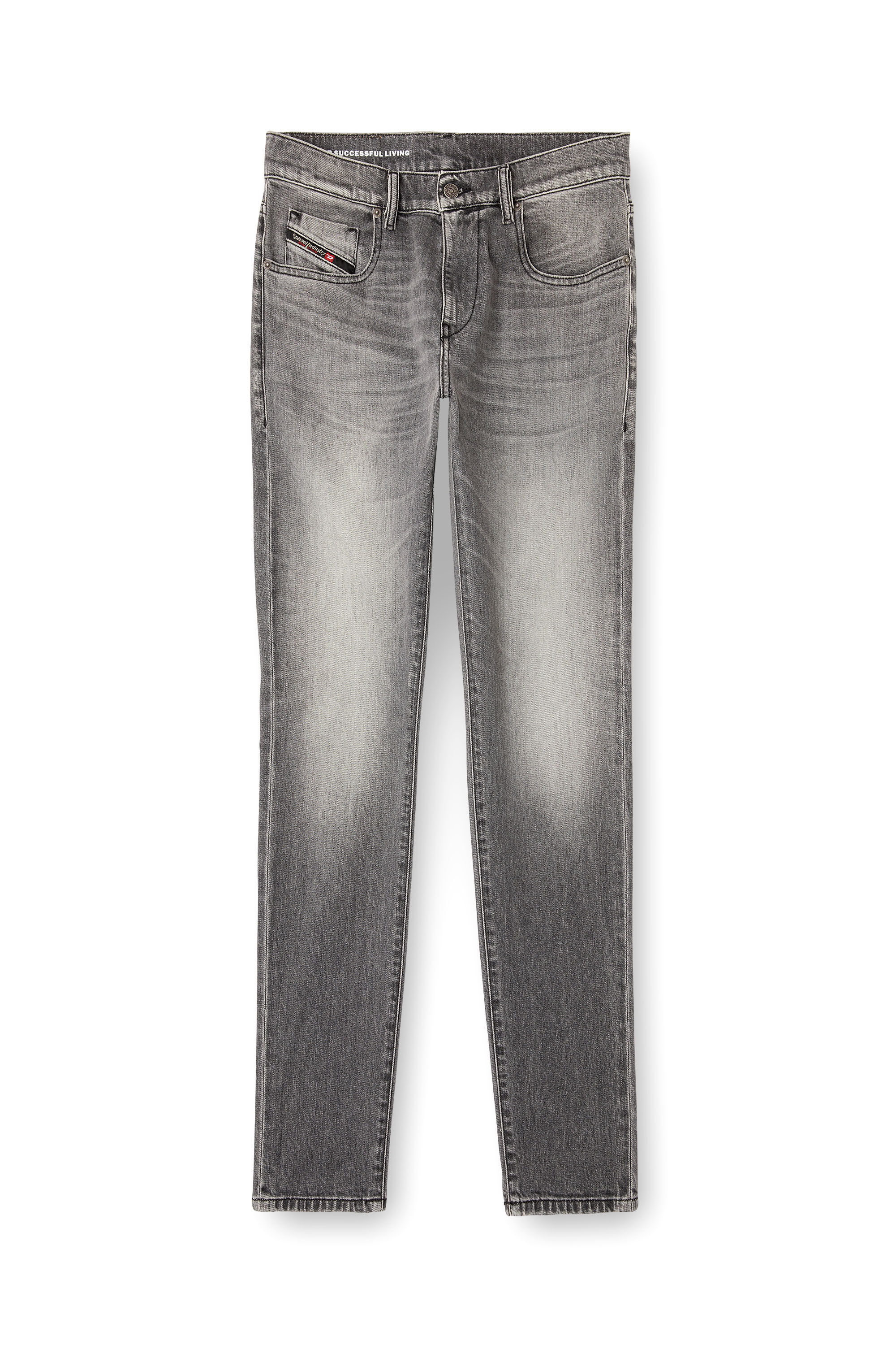 Diesel - Slim Jeans 2019 D-Strukt 09M30 Hombre, Gris - 2