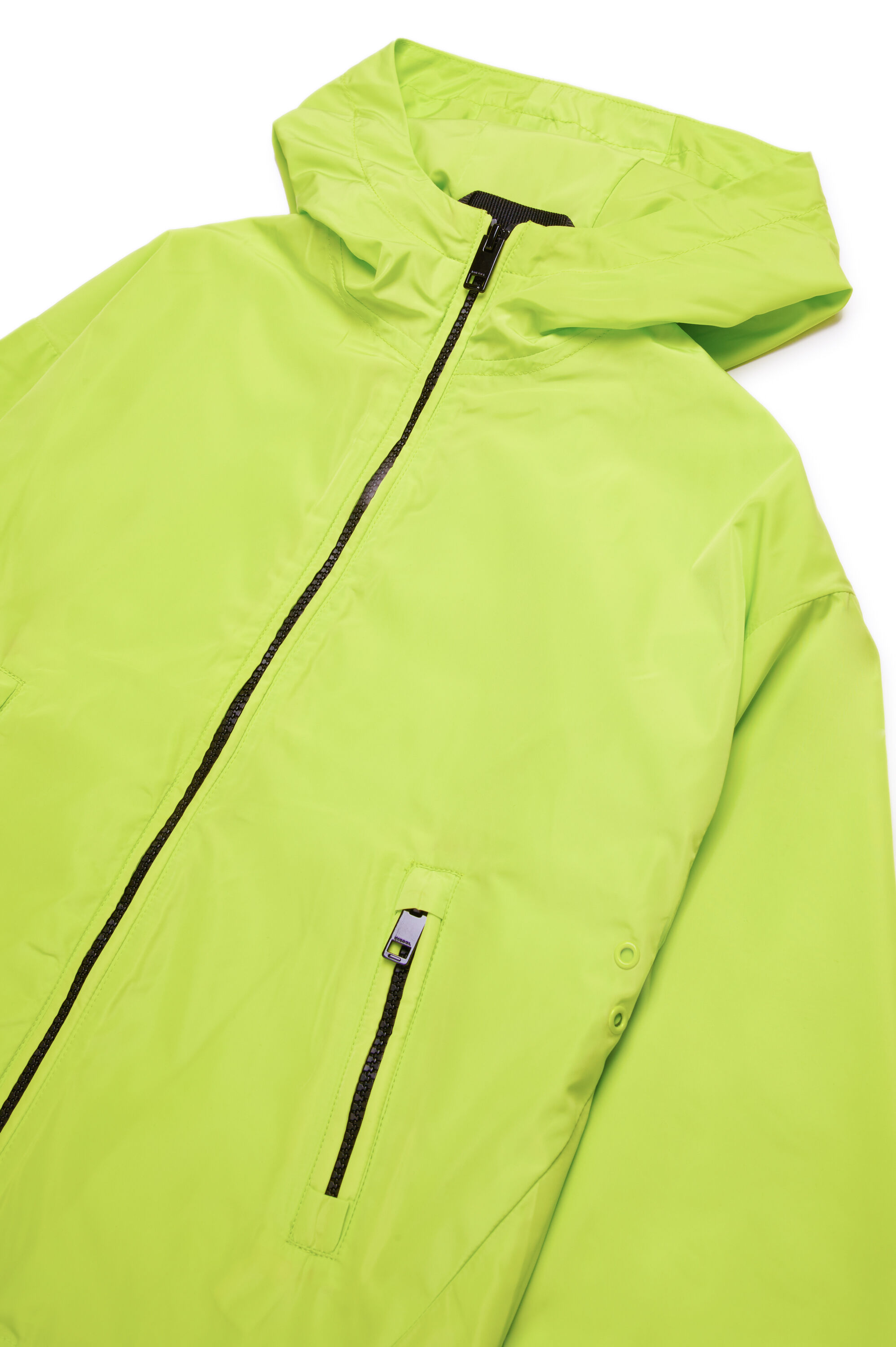 Diesel - JCLOG, Anorak con estampado Oval D mega Hombre in Verde - 3
