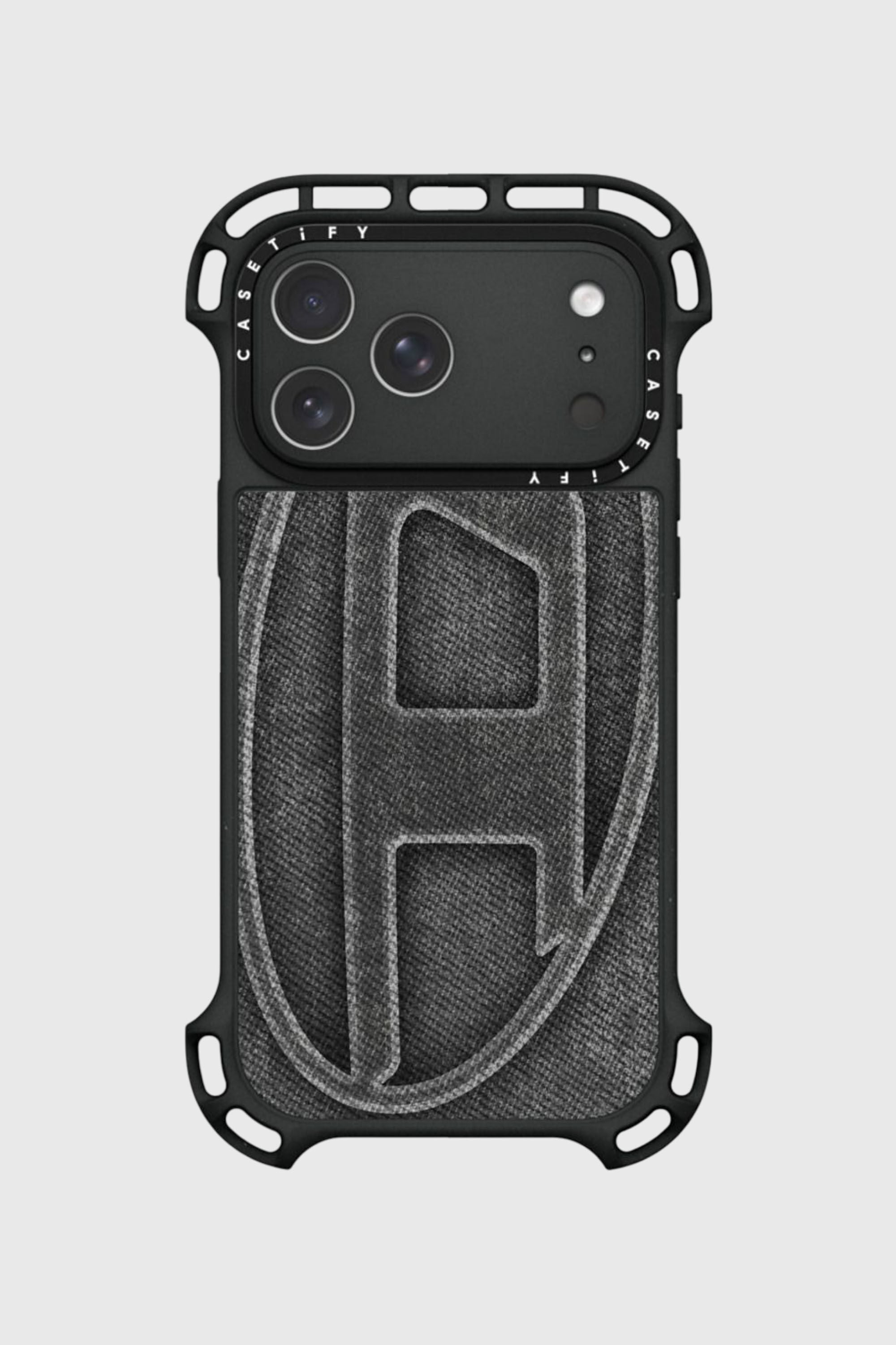 Diesel - 60599 MOULDED CASE, Funda Oval D por iPhone 17 Pro Max Unisex in Negro - 1