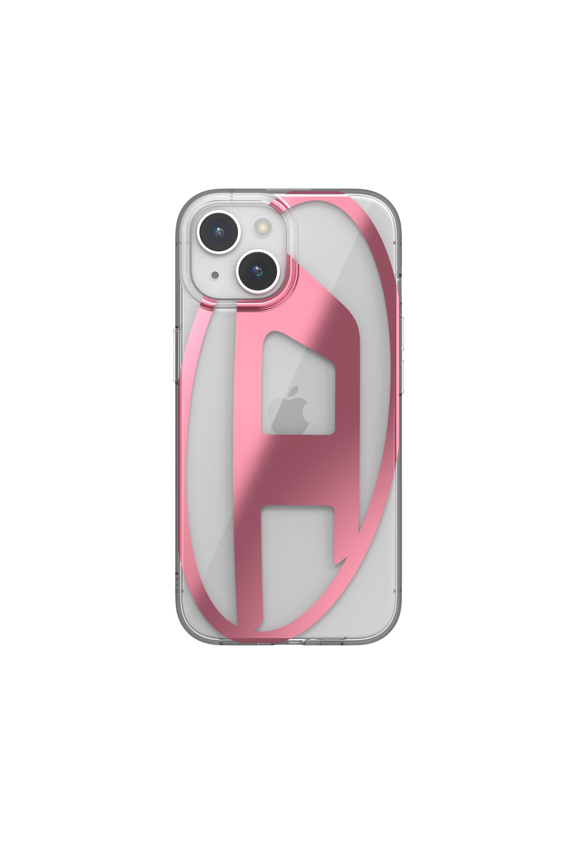 Diesel - 54109 MOULDED CASE, Funda Oval D iP15 Unisex in Rosa - 2