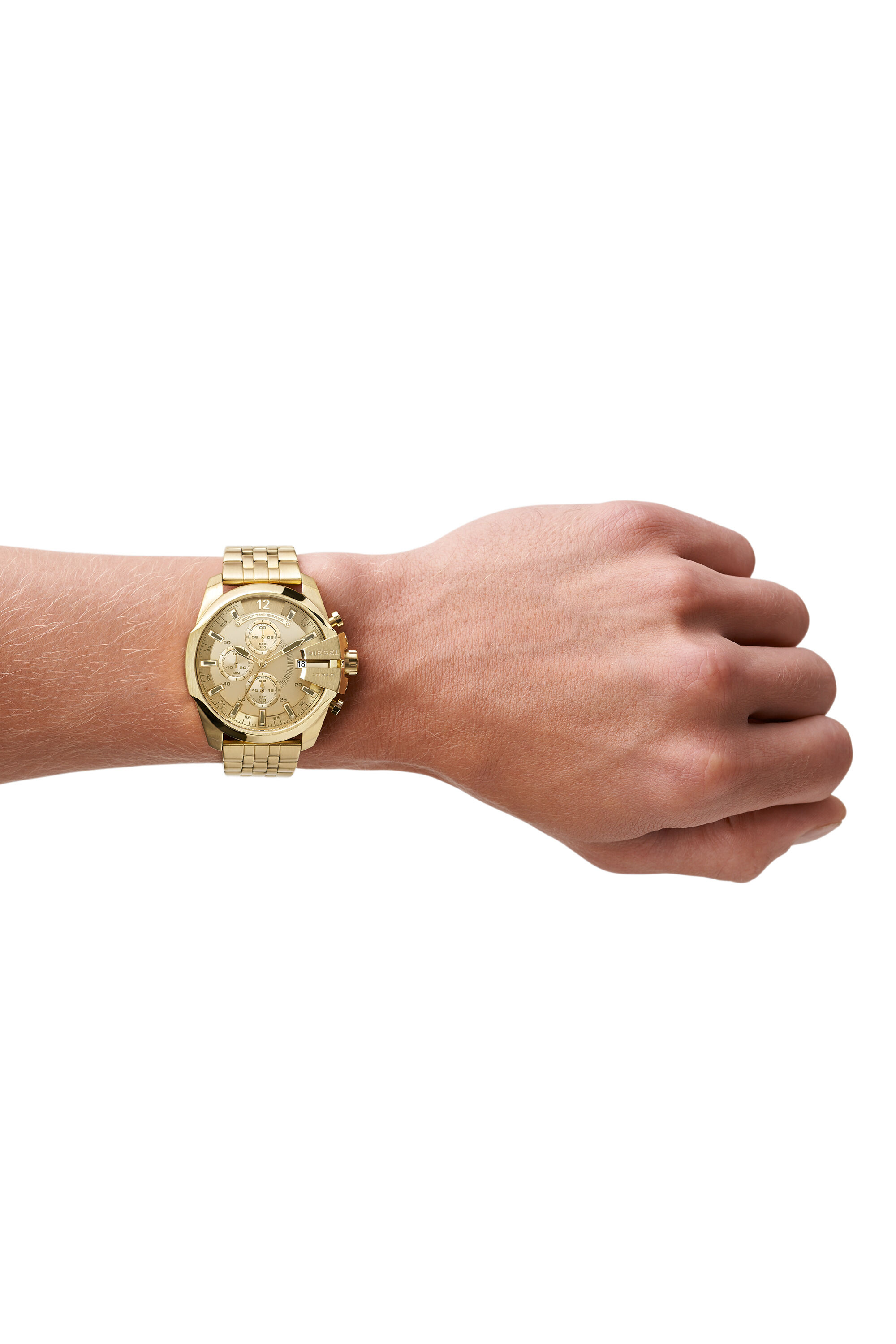 DZ4565 Reloj de pulsera de hombre en color dorado Diesel Baby Chief
