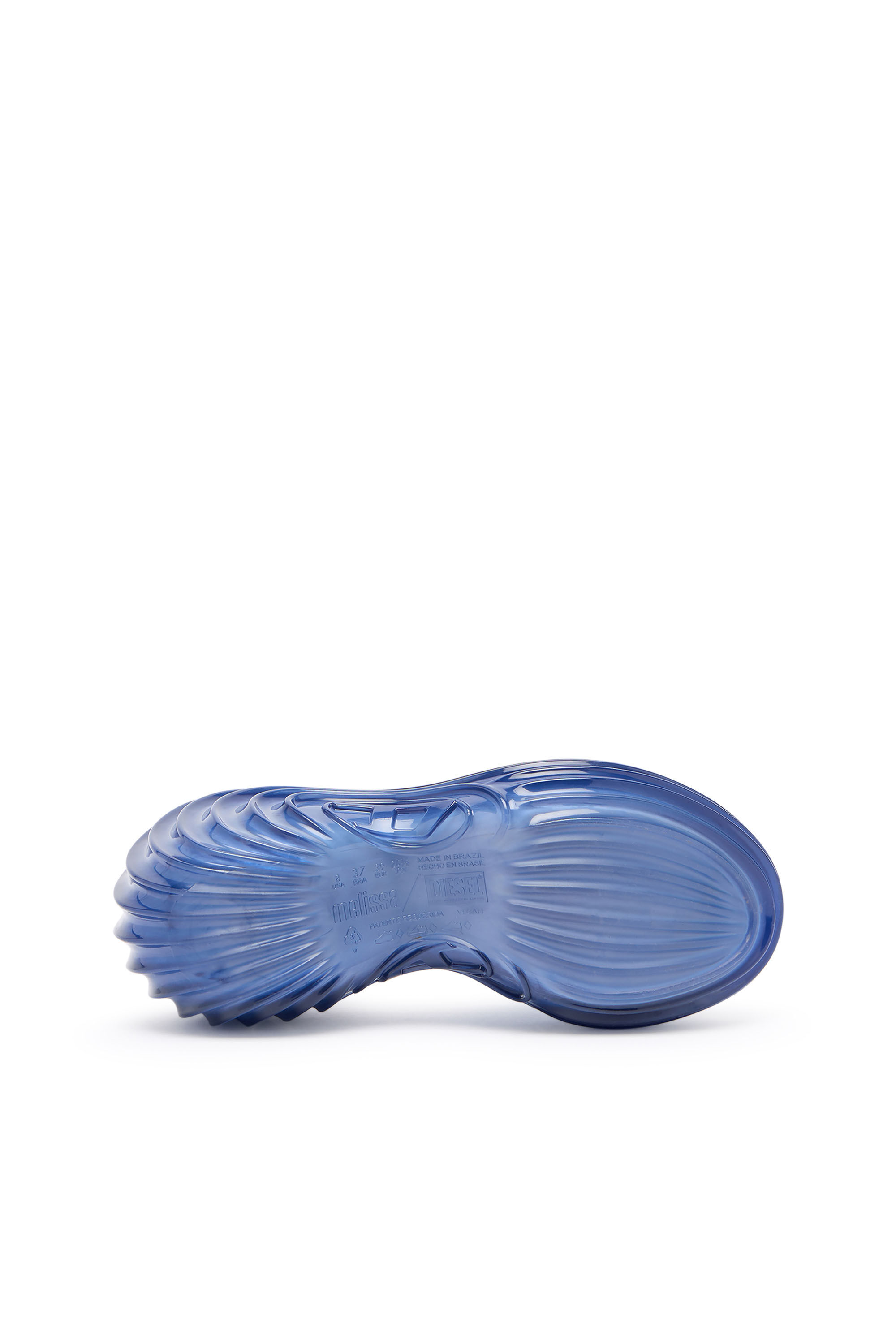 Diesel - MELISSA QUANTUM PLATFORM, Zueco de plataforma en Melflex&reg; Mujer in Azul marino - 4