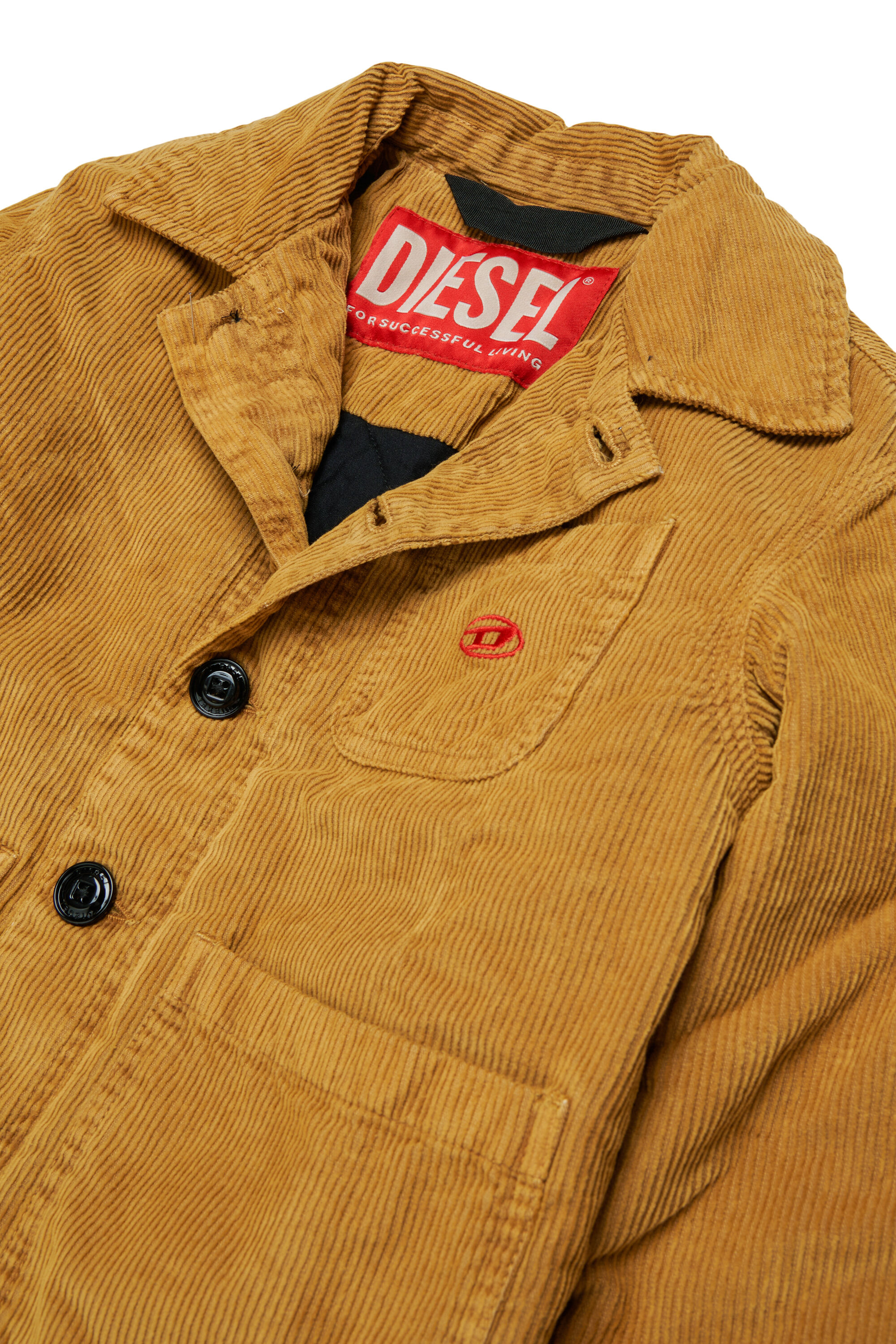 Diesel - JMILL, Sobrecamisa de pana Hombre in Marr&oacute;n - 3