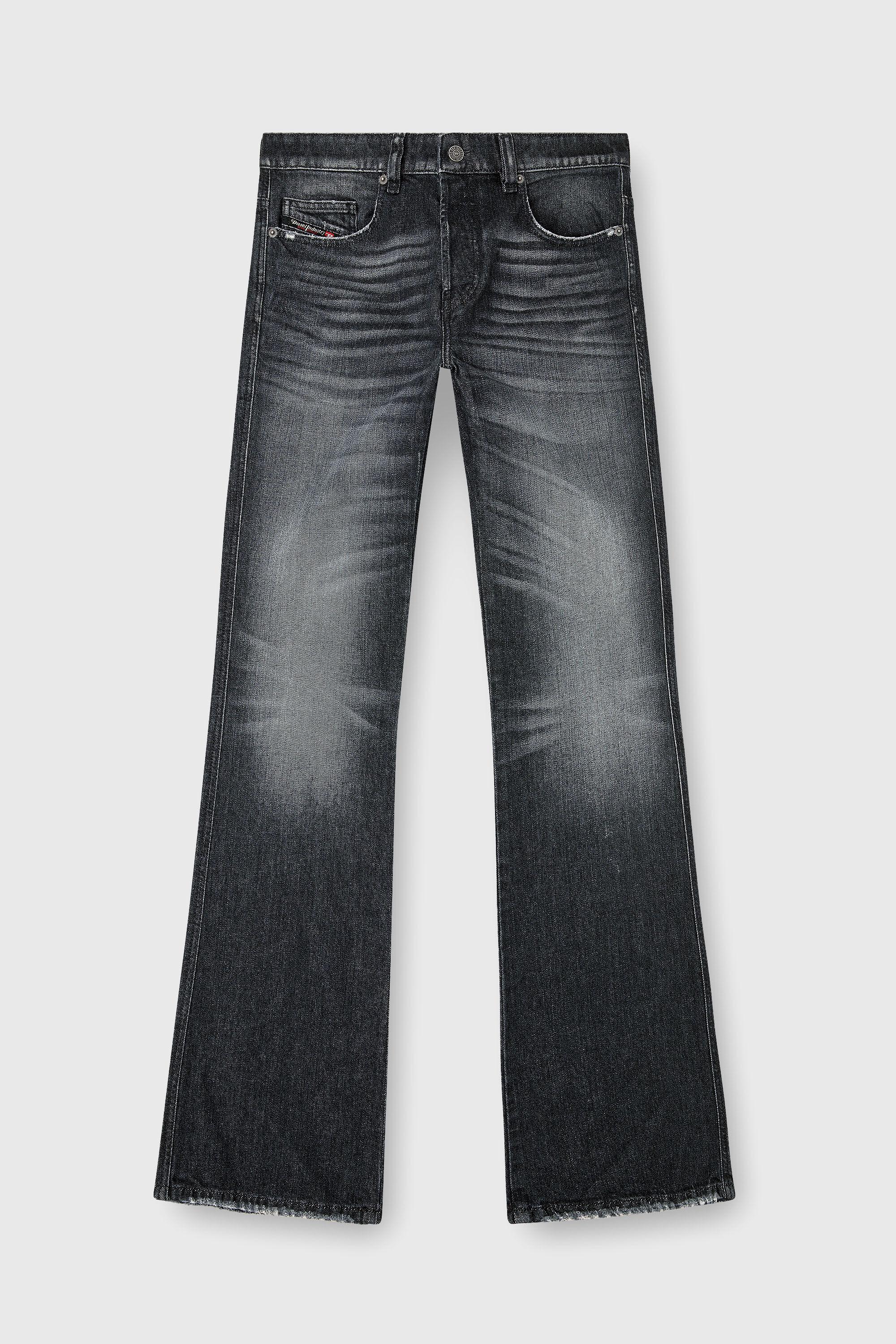 Diesel - Bootcut Jeans 1998 D-Buck 09L50 Hombre, Negro/Gris oscuro - 6
