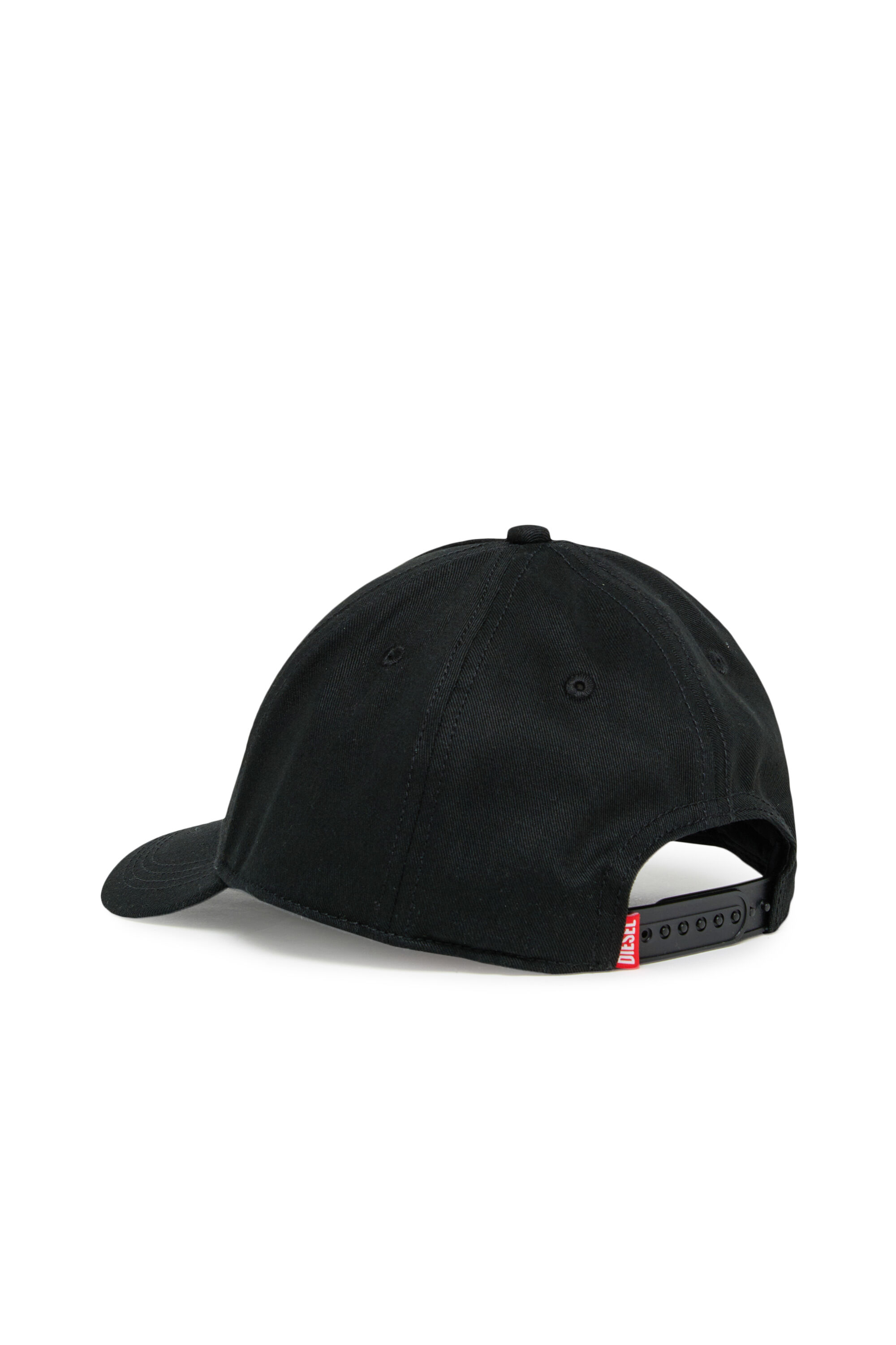 Diesel - FLIMO, Gorra de b&eacute;isbol con Logo Oval D estampado Hombre in Negro - 2