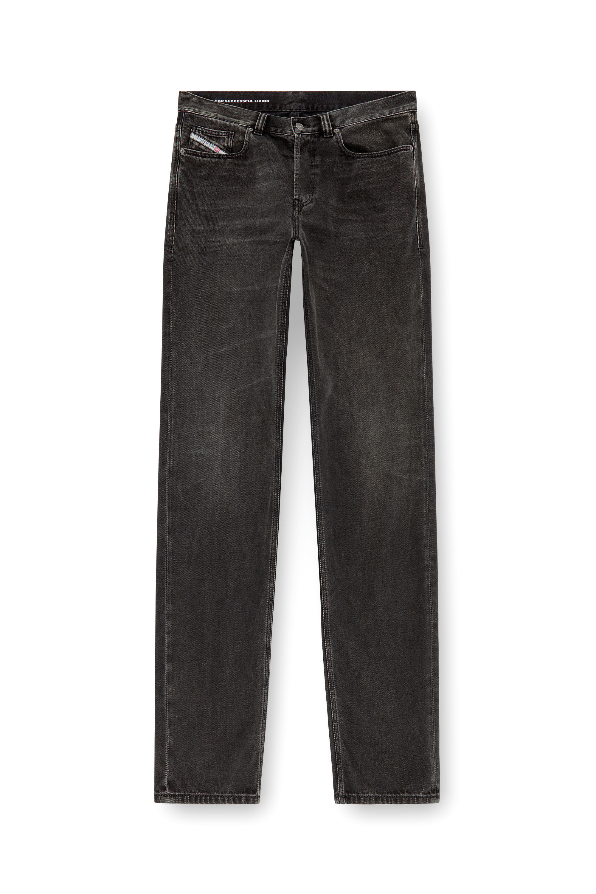 Diesel - Regular Jeans 2024 D-Macs 09J96 Hombre, Negro/Gris oscuro - 2