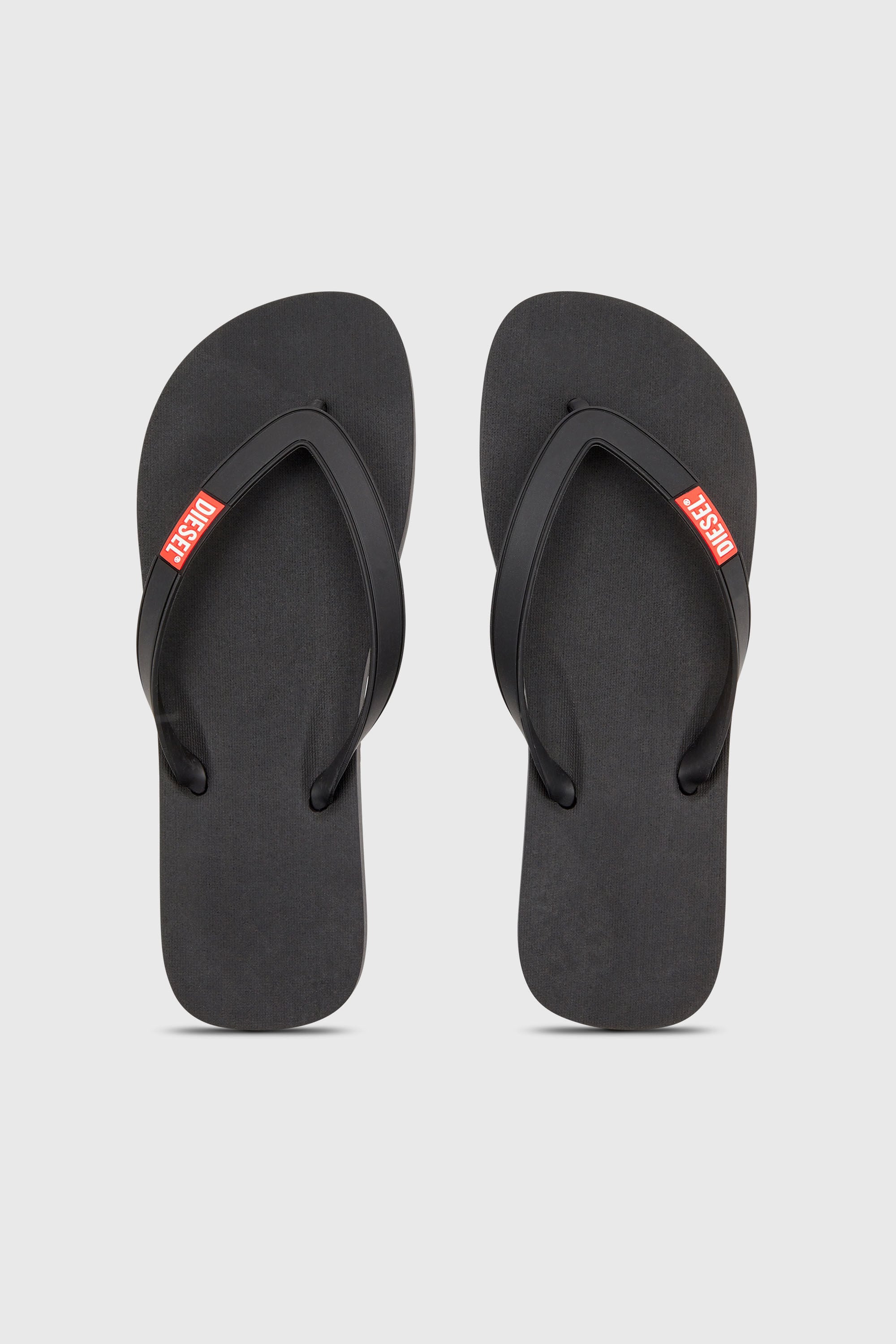 Diesel - SA-RIO, Sa-Rio-Chancletas de goma Hombre in Negro - 4