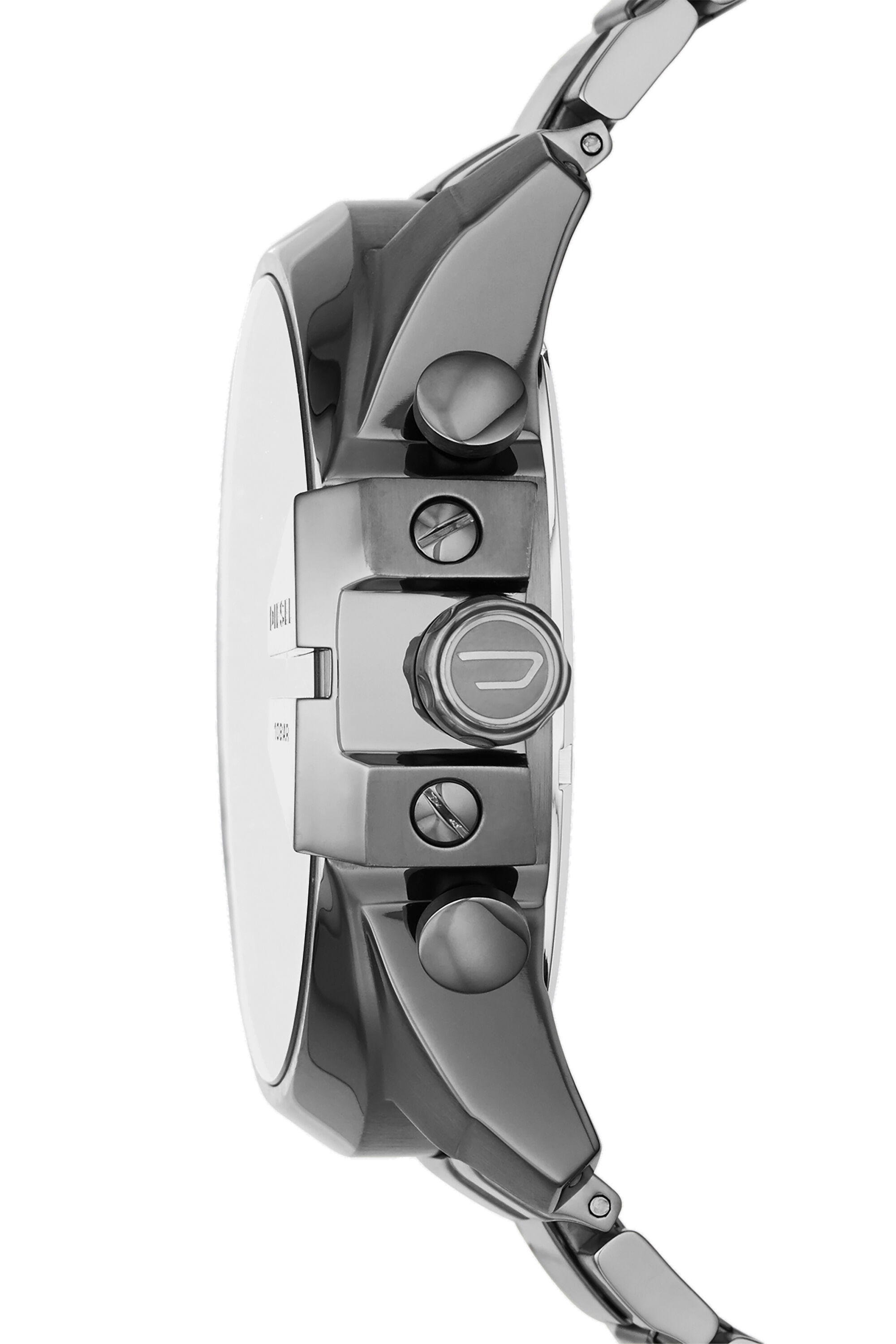 DZ4329 Hombre: Mega Chief reloj con chapado gris | Diesel