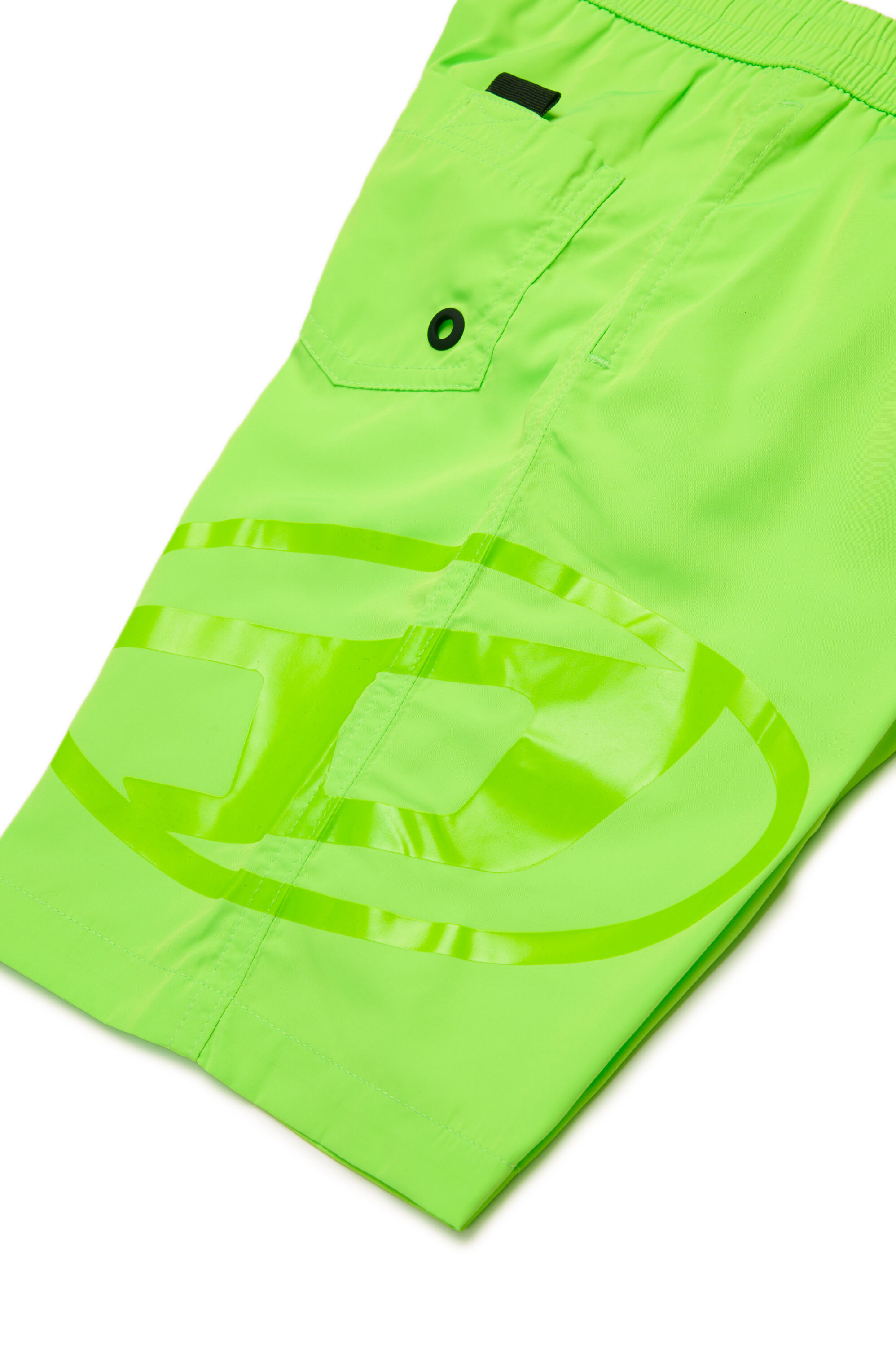 Diesel - MIPRUL, Bañador con logotipo tonal Oval D Hombre in Verde - 4