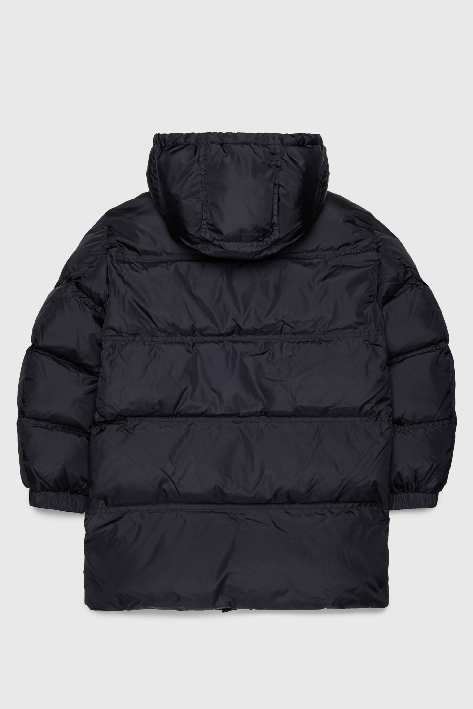 Diesel - JRIVONLONG, Abrigo acolchado con bolsillos oversize Unisex in Negro - 2