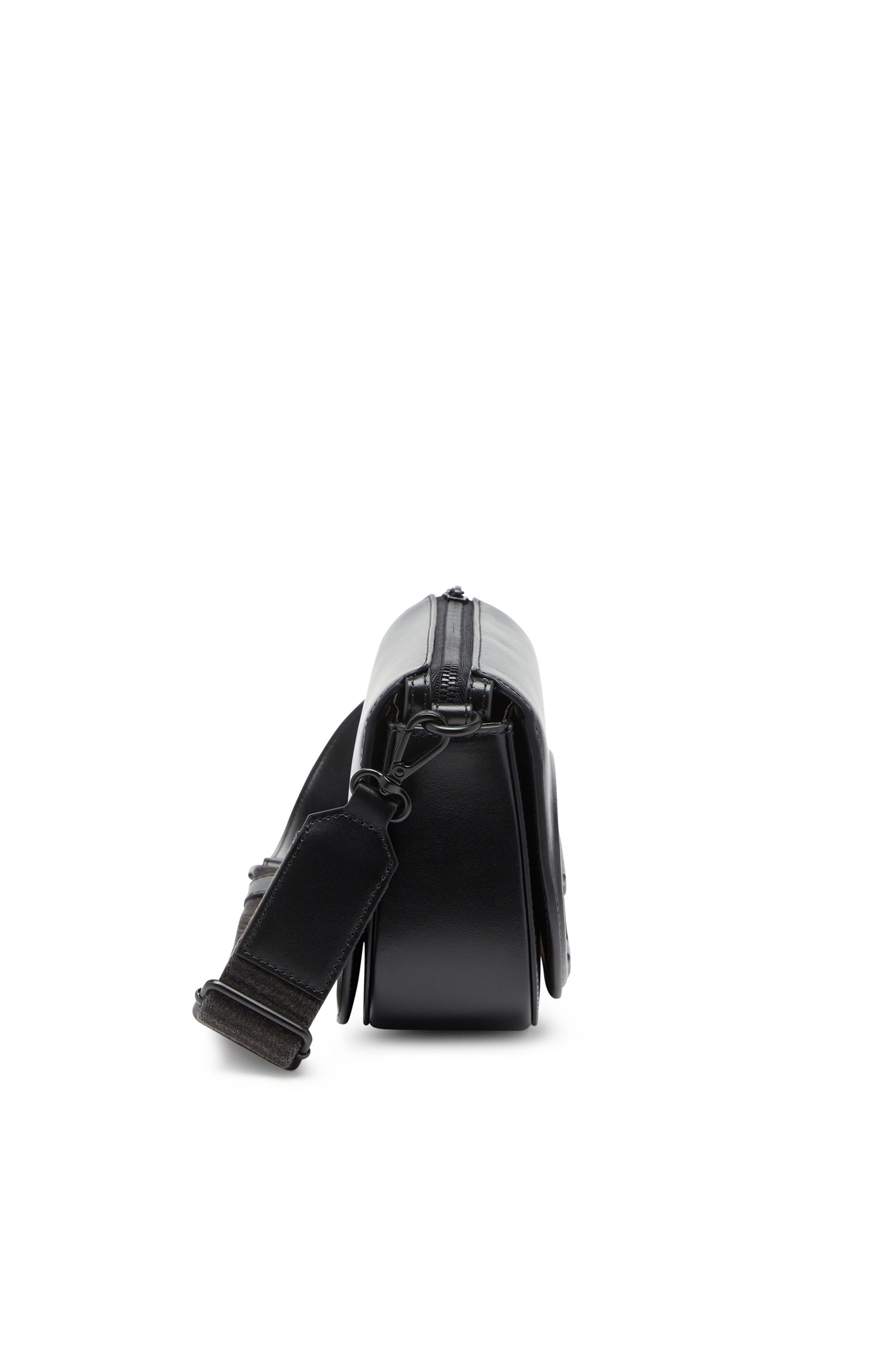 Diesel - 1DR CAMERA BAG, 1DR-Bolso tipo cámara de cuero de primera calidad Unisex in Negro - 4