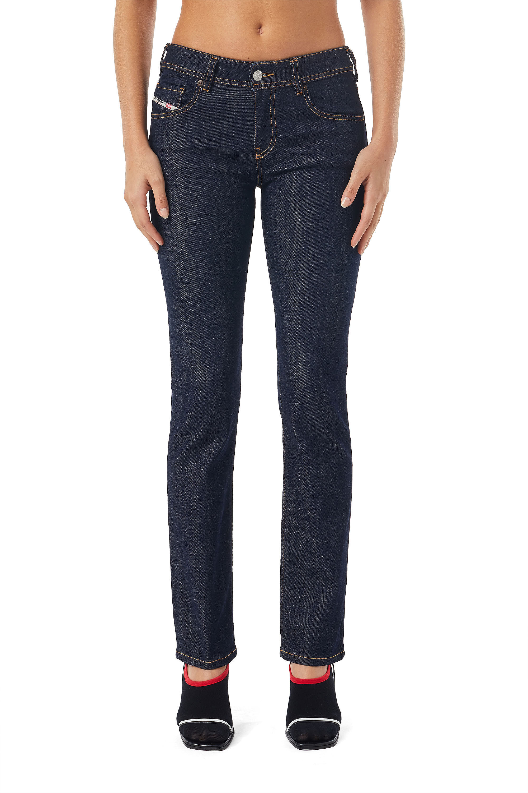 Diesel - 2002 Z9B89 Straight Jeans, Azul Oscuro - Image 3