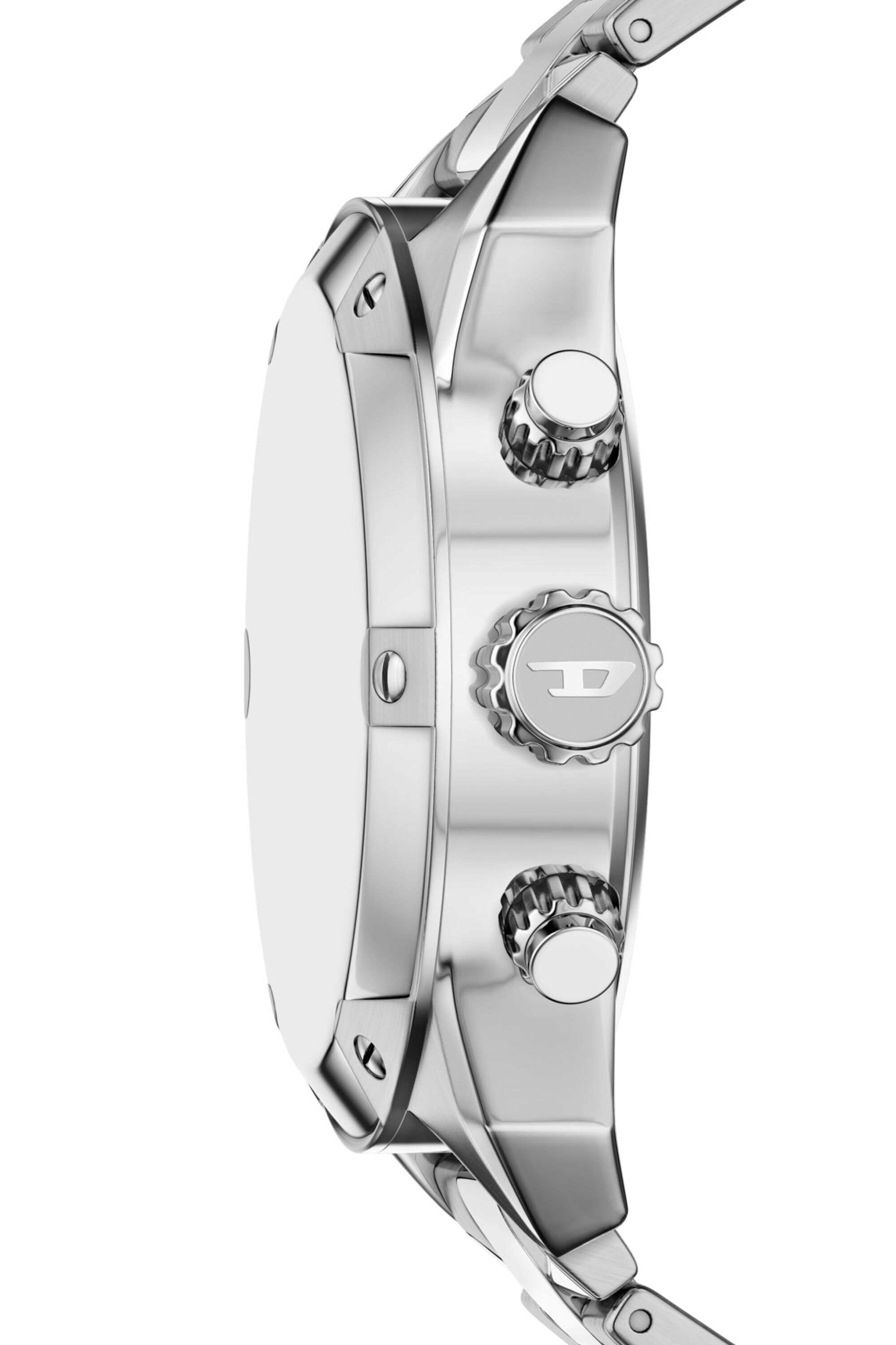 Diesel - DZ4709 WATCH, Reloj Spiked de acero inoxidable Hombre in Plateado - 3