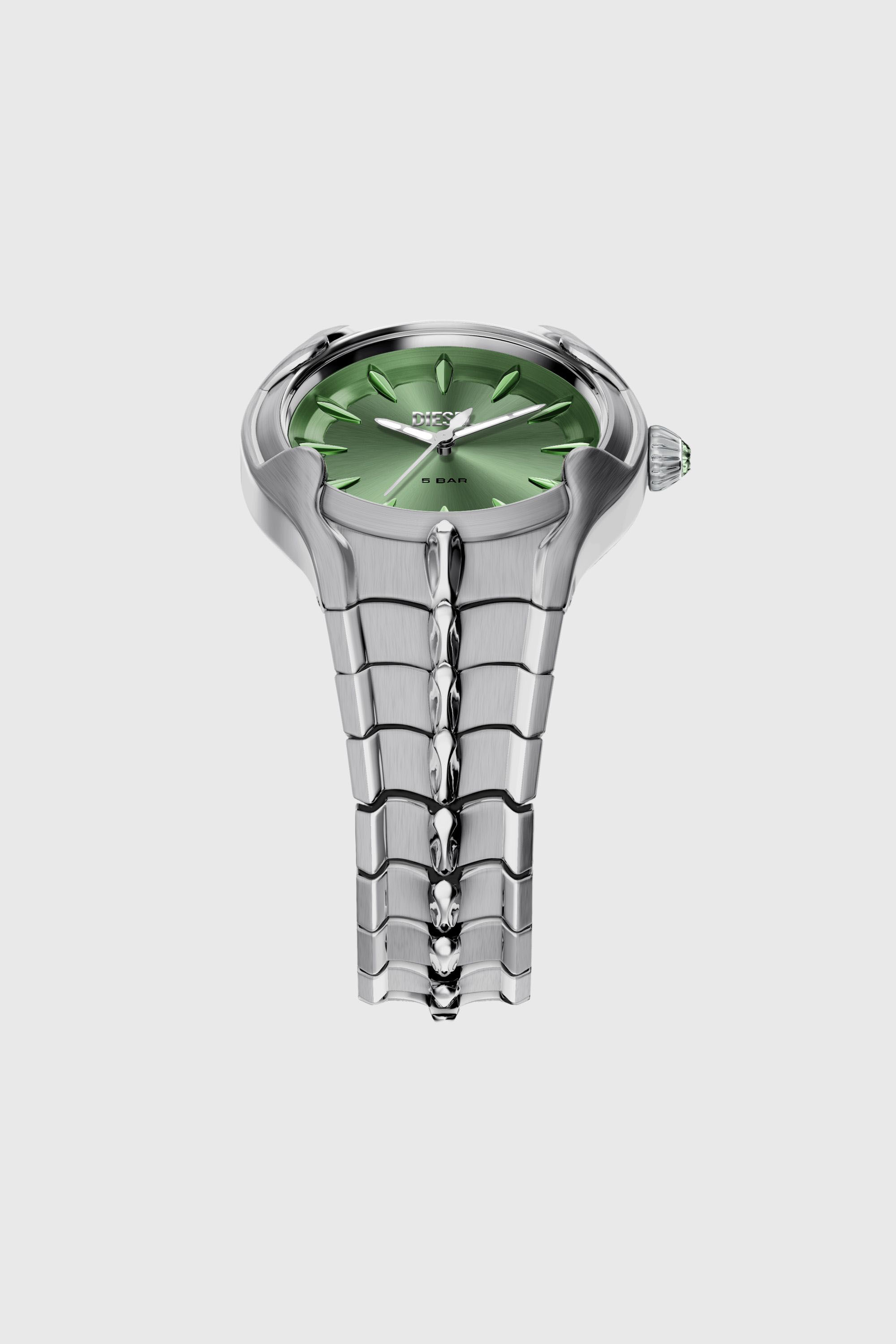 Diesel - DZ5632 WATCH, Reloj Vert de acero inoxidable Hombre in Plateado - 4