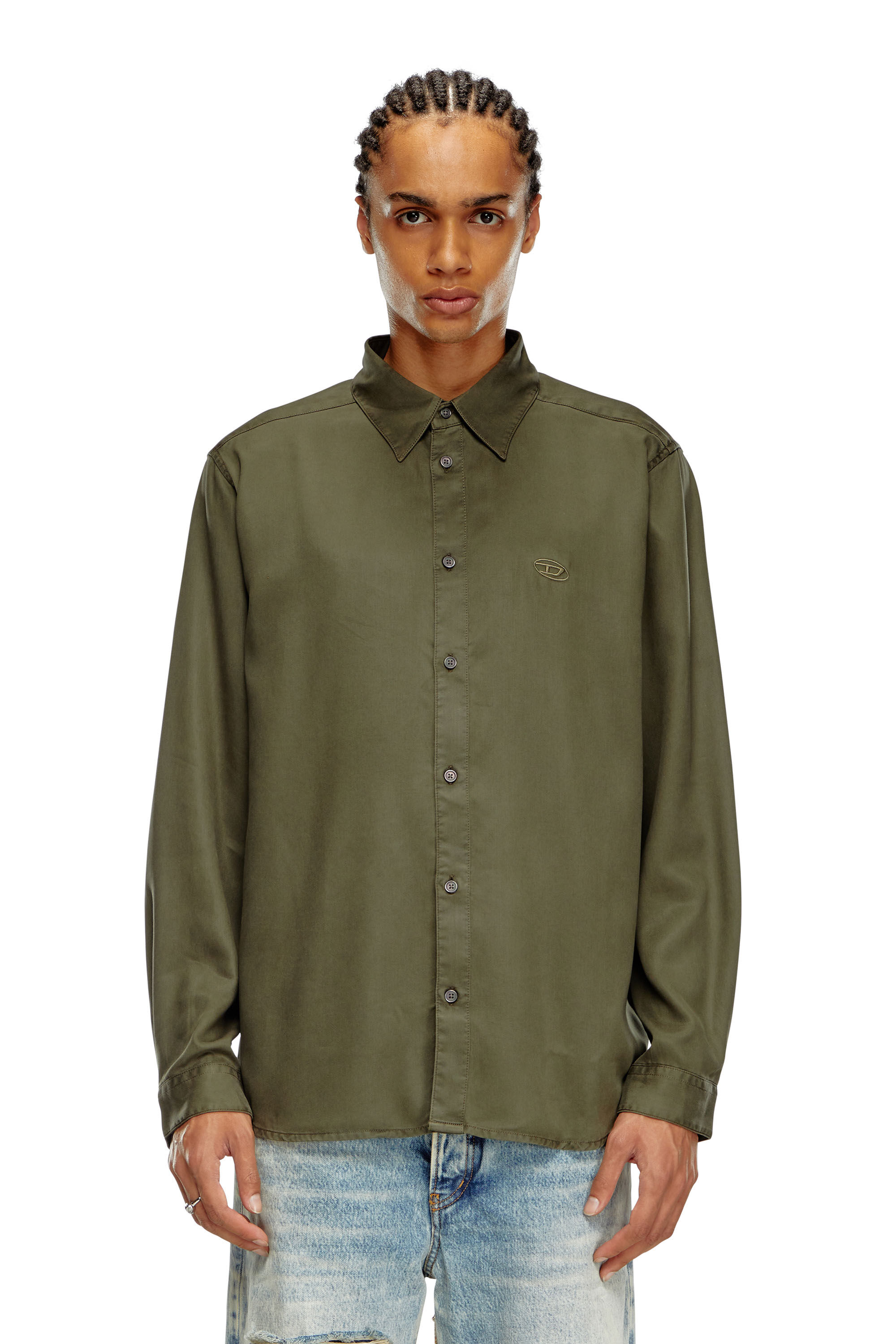 Camisa fluida sale