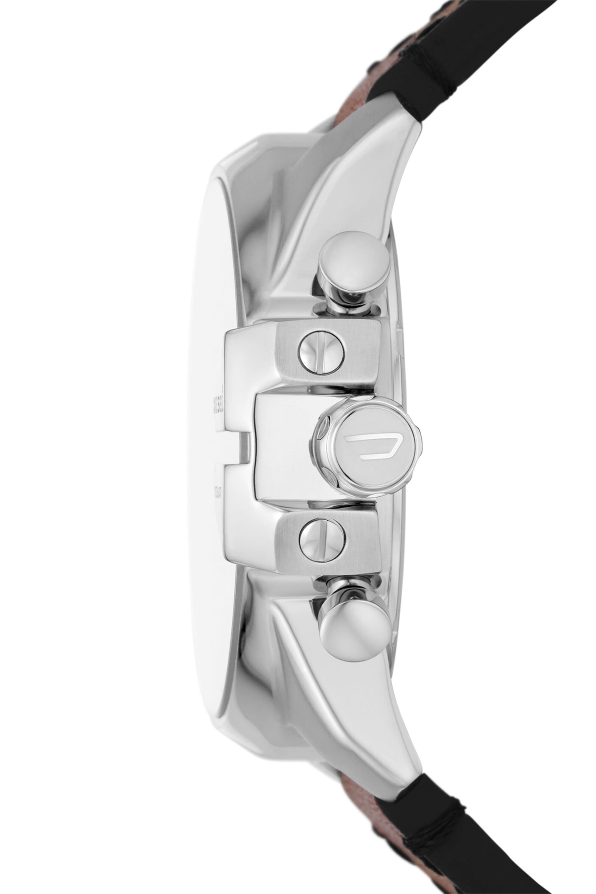 Diesel - DZ4599, Reloj Baby Chief de cuero marrón con cronógrafo Unisex in Marrón - 3