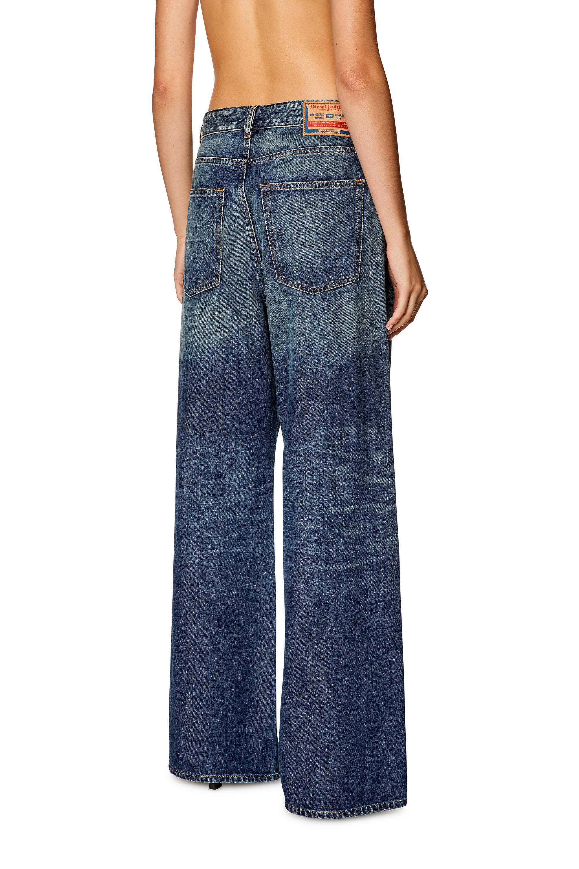 Diesel - Straight Jeans 1996 D-Sire 09H59, Azul Oscuro - Image 4