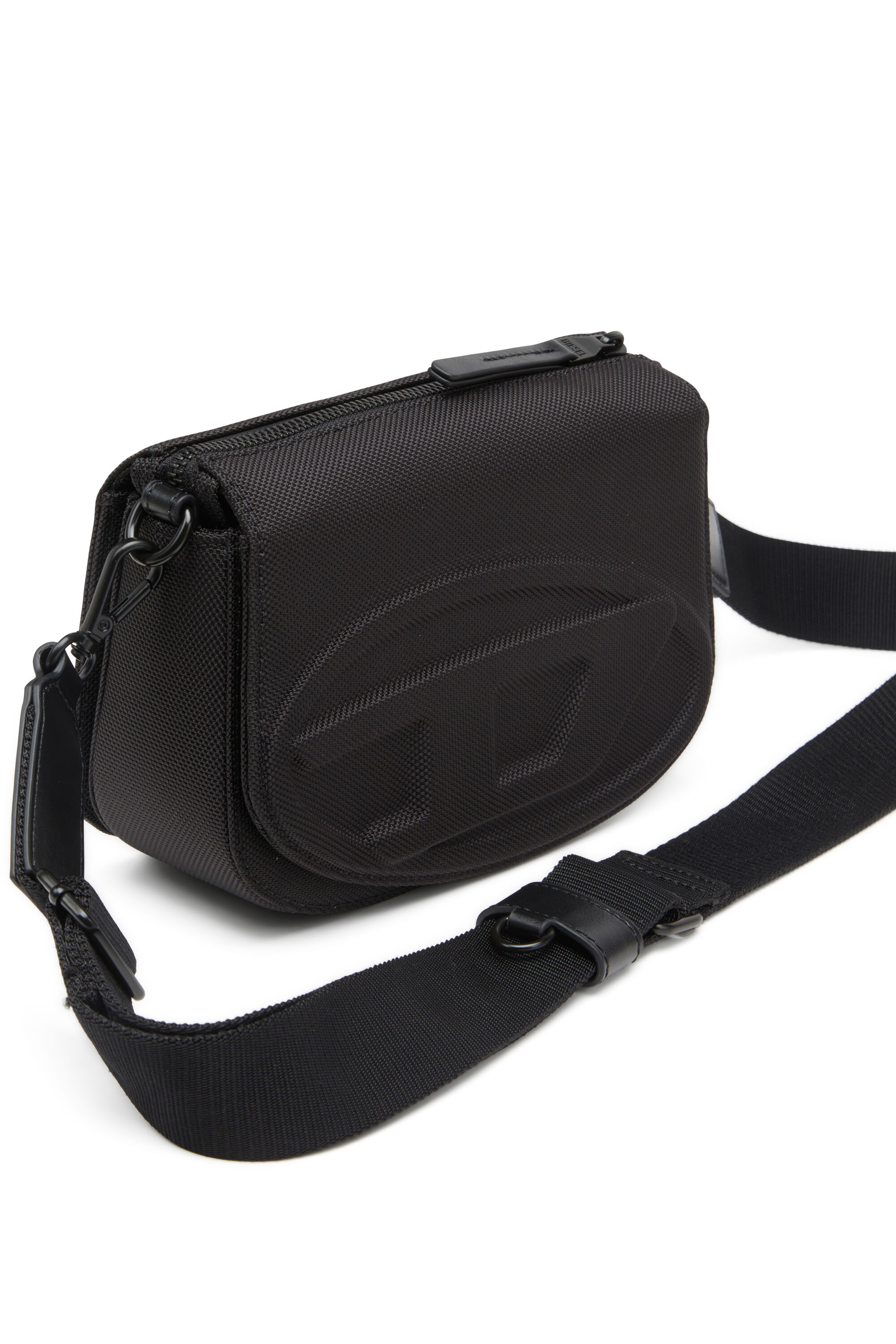 Diesel - 1DR CAMERA BAG, Bolso tipo cámara en tejido Cordura Unisex in Negro - 2