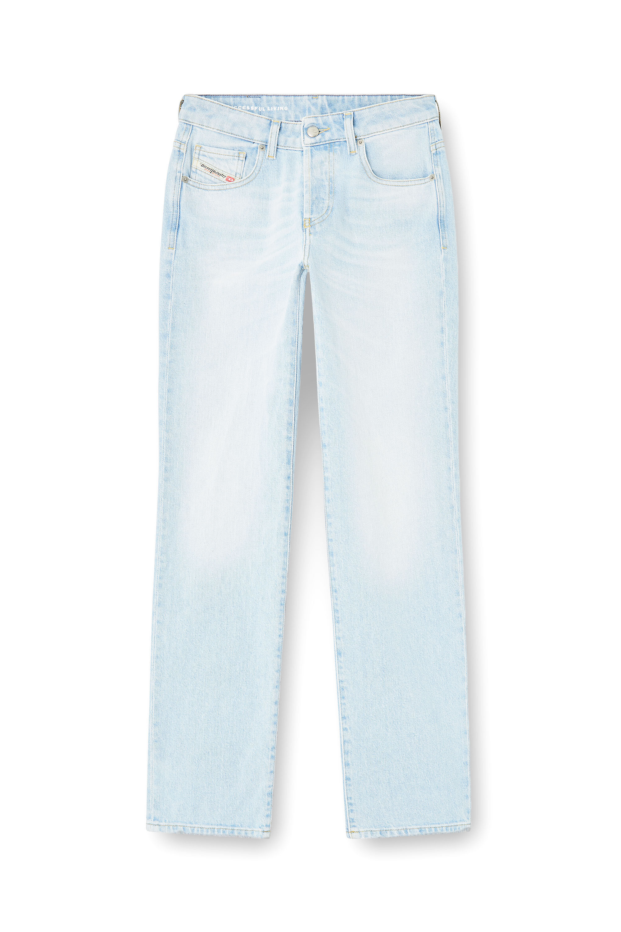 Diesel - Regular Jeans 1989 D-Mine 09M11 Mujer, Azul Claro - 2