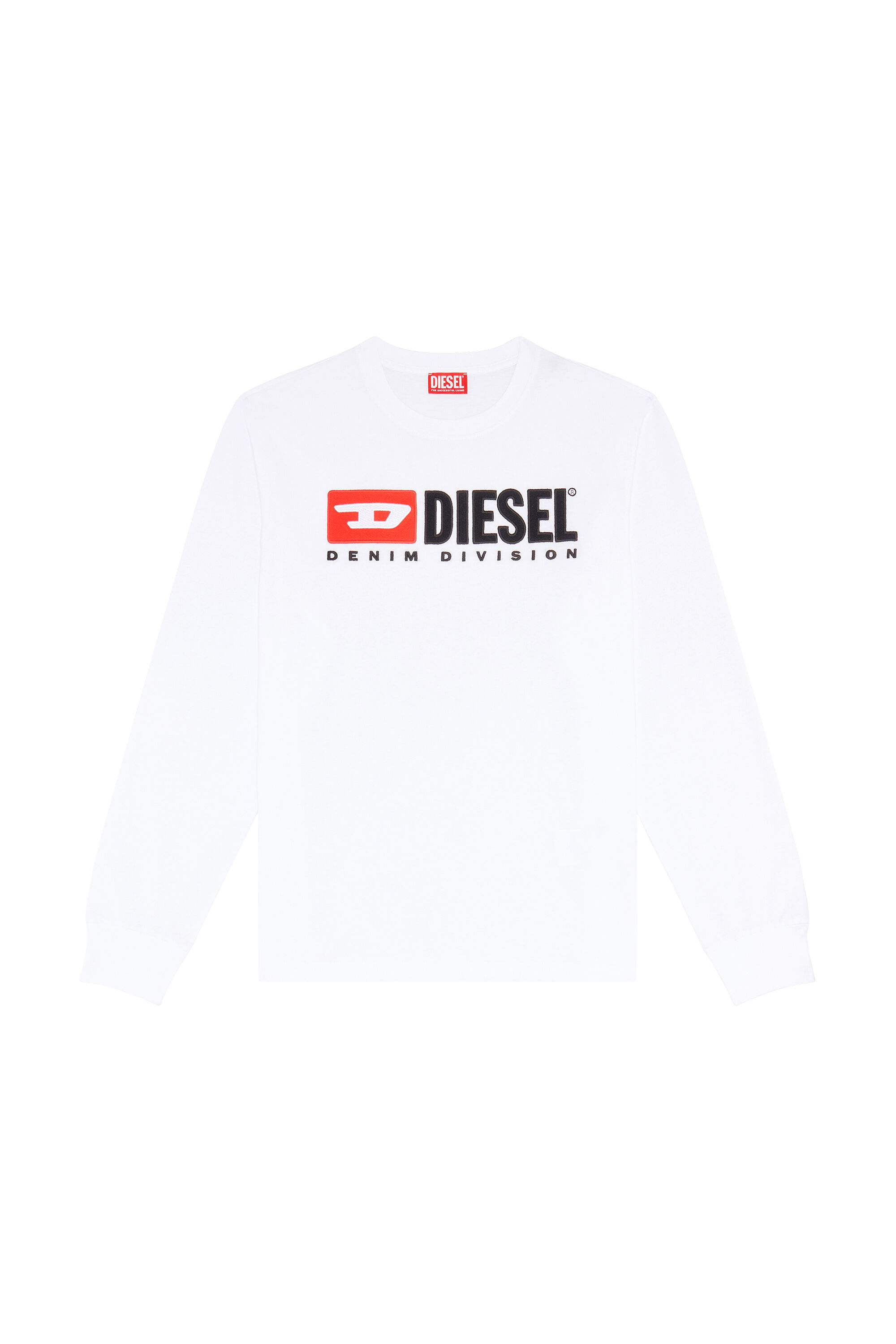 Diesel - T-JUST-LS-DIV, Blanco - Image 2