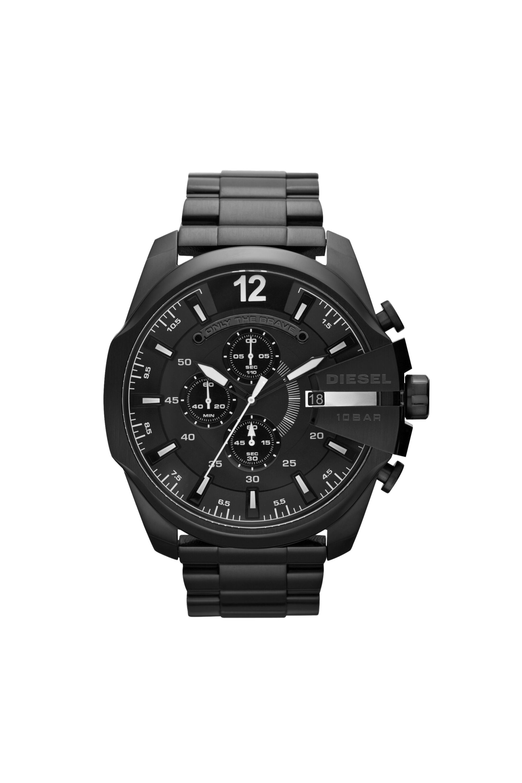 Reloj diesel negro 2025 hombre