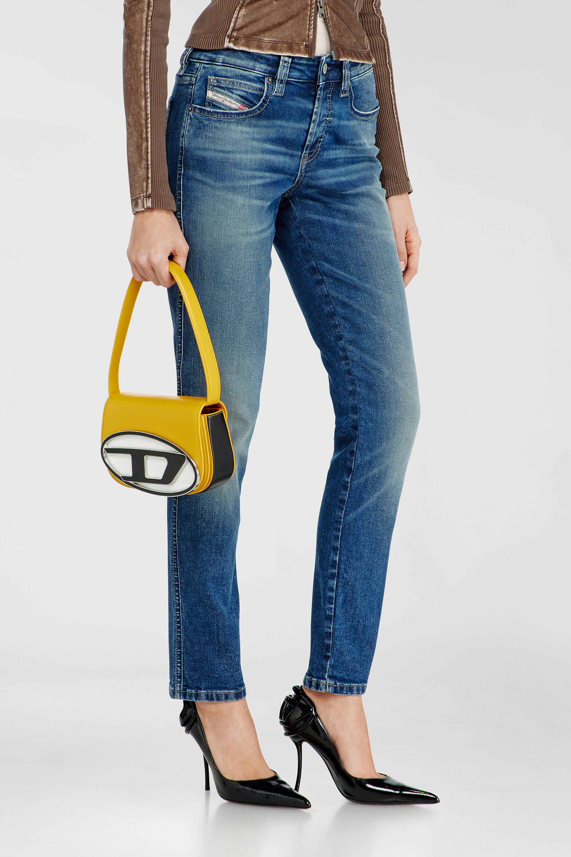 Diesel - Slim Jeans 1992 D-Jiann 0DBEE Mujer, Azul medio - 7