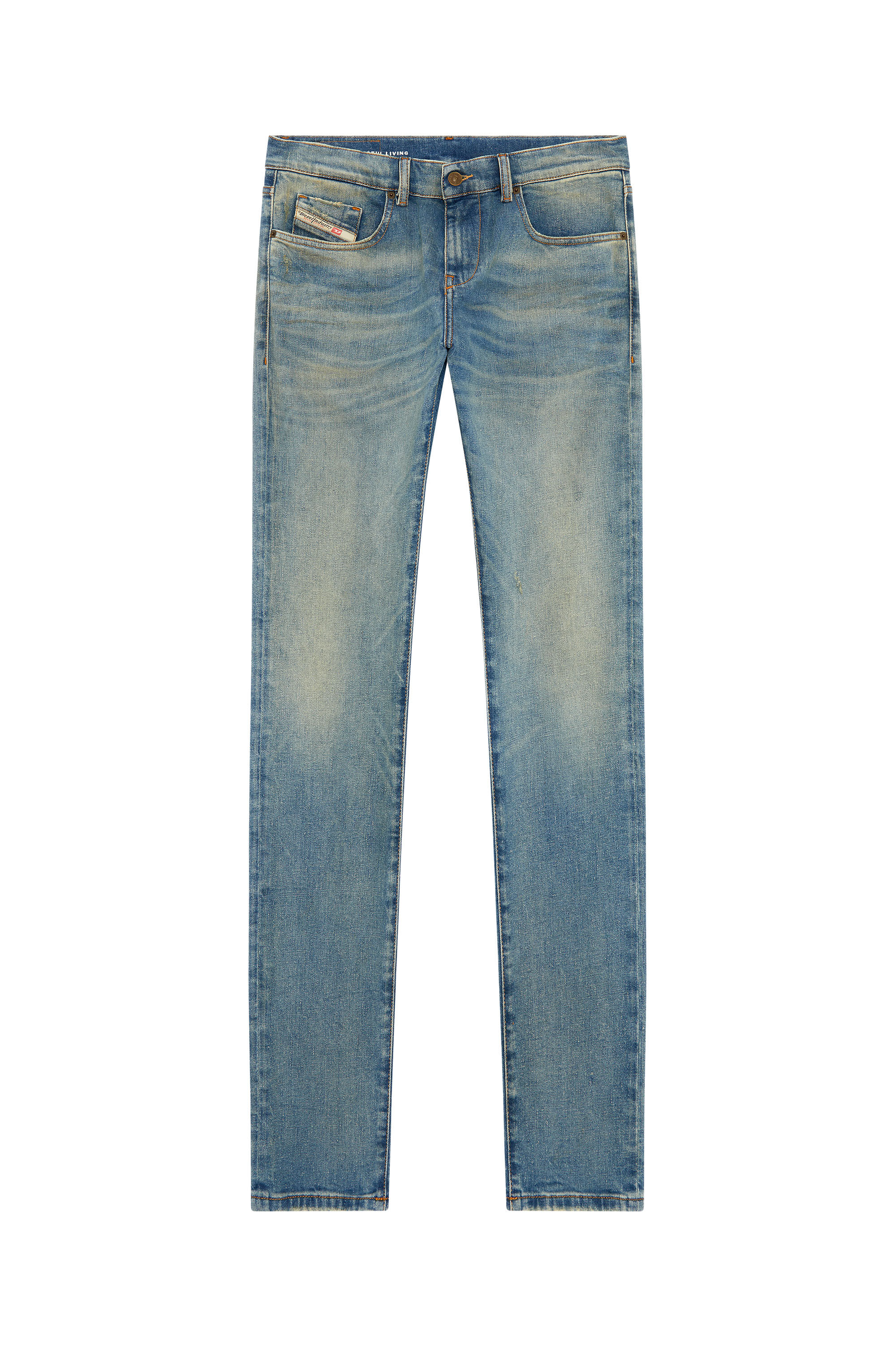 Diesel - Slim Jeans 2019 D-Strukt 09H50, Azul medio - Image 2
