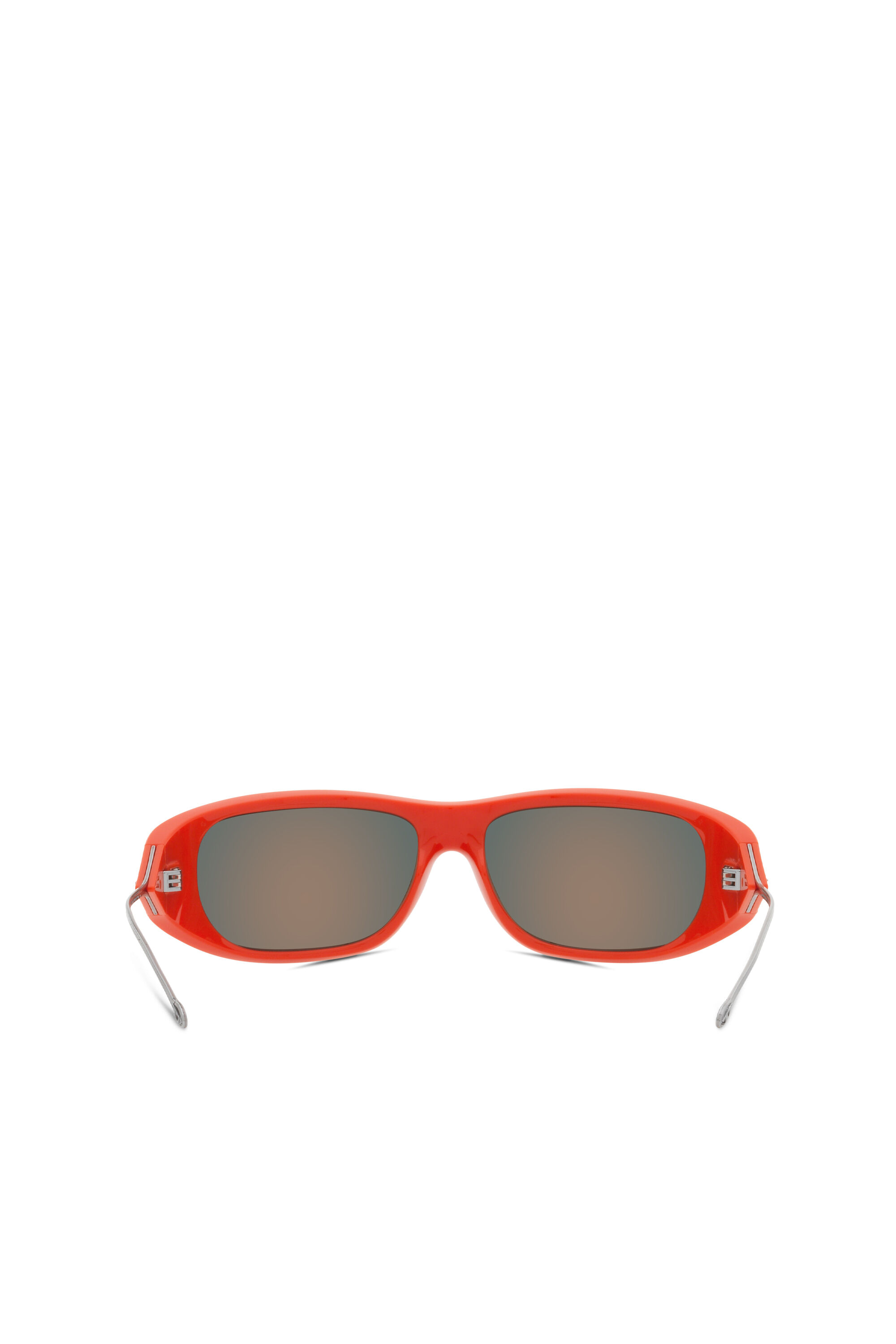 Gafas con estilo envolvente Mujer Naranja Diesel