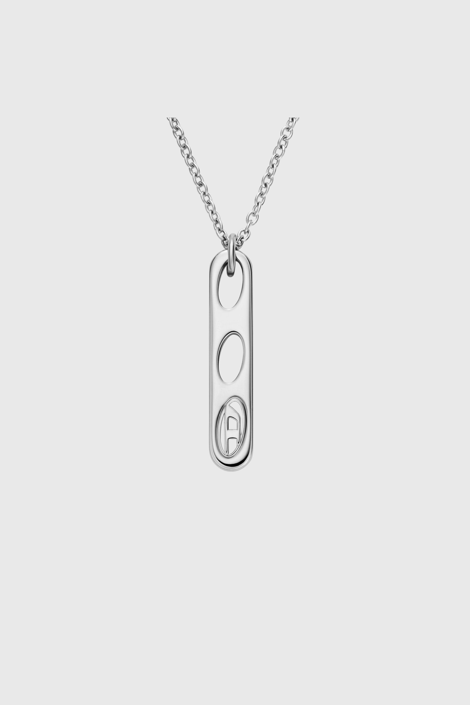 Diesel - DX166240 JEWELLERY, Unisex's Stainless Steel Pendant Necklace in Silver - 2
