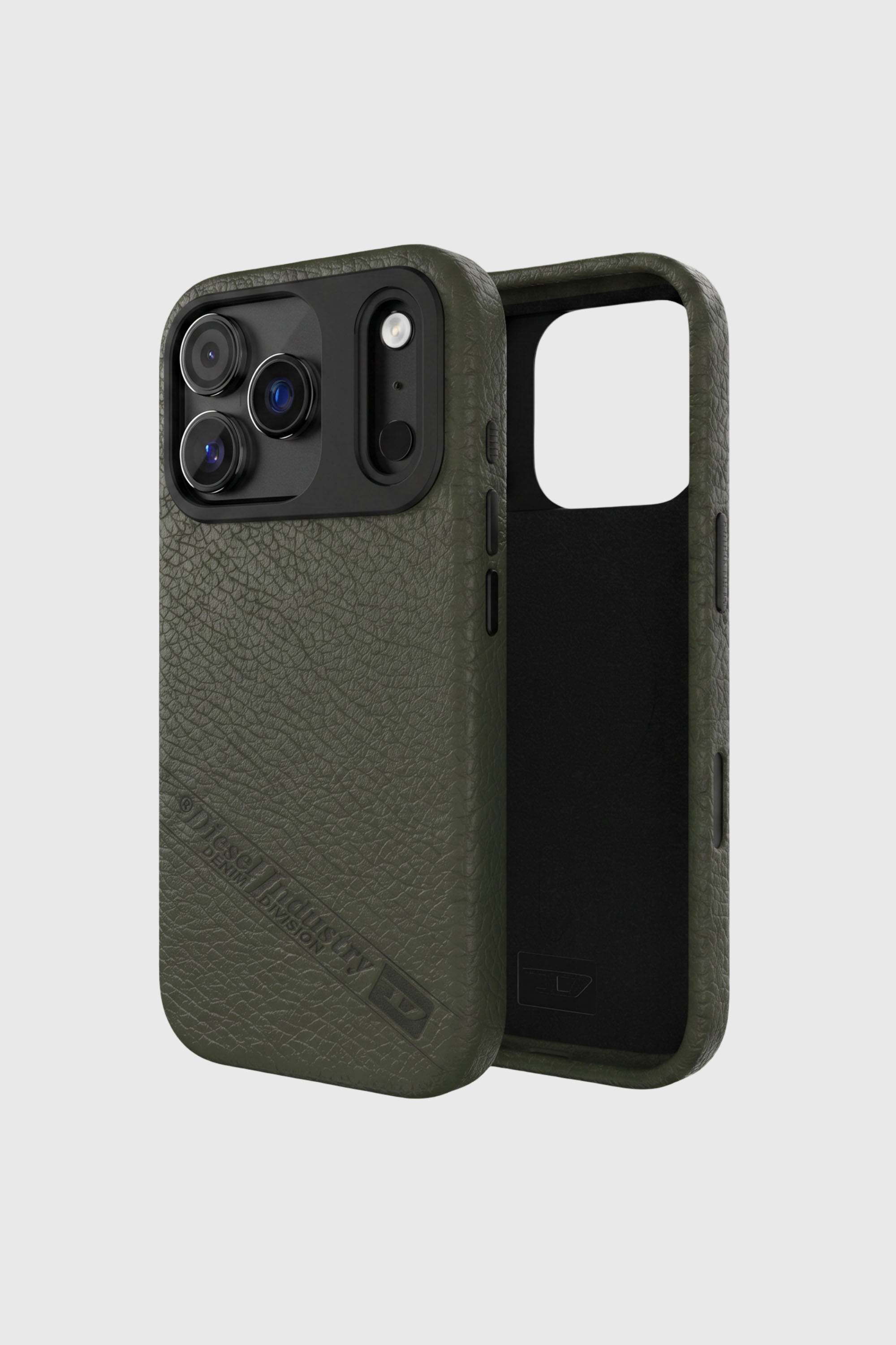 Diesel - 60647 MOULDED CASE, Funda Flag D con MagSafe para iPhone 17 Pro Unisex in Verde - 1