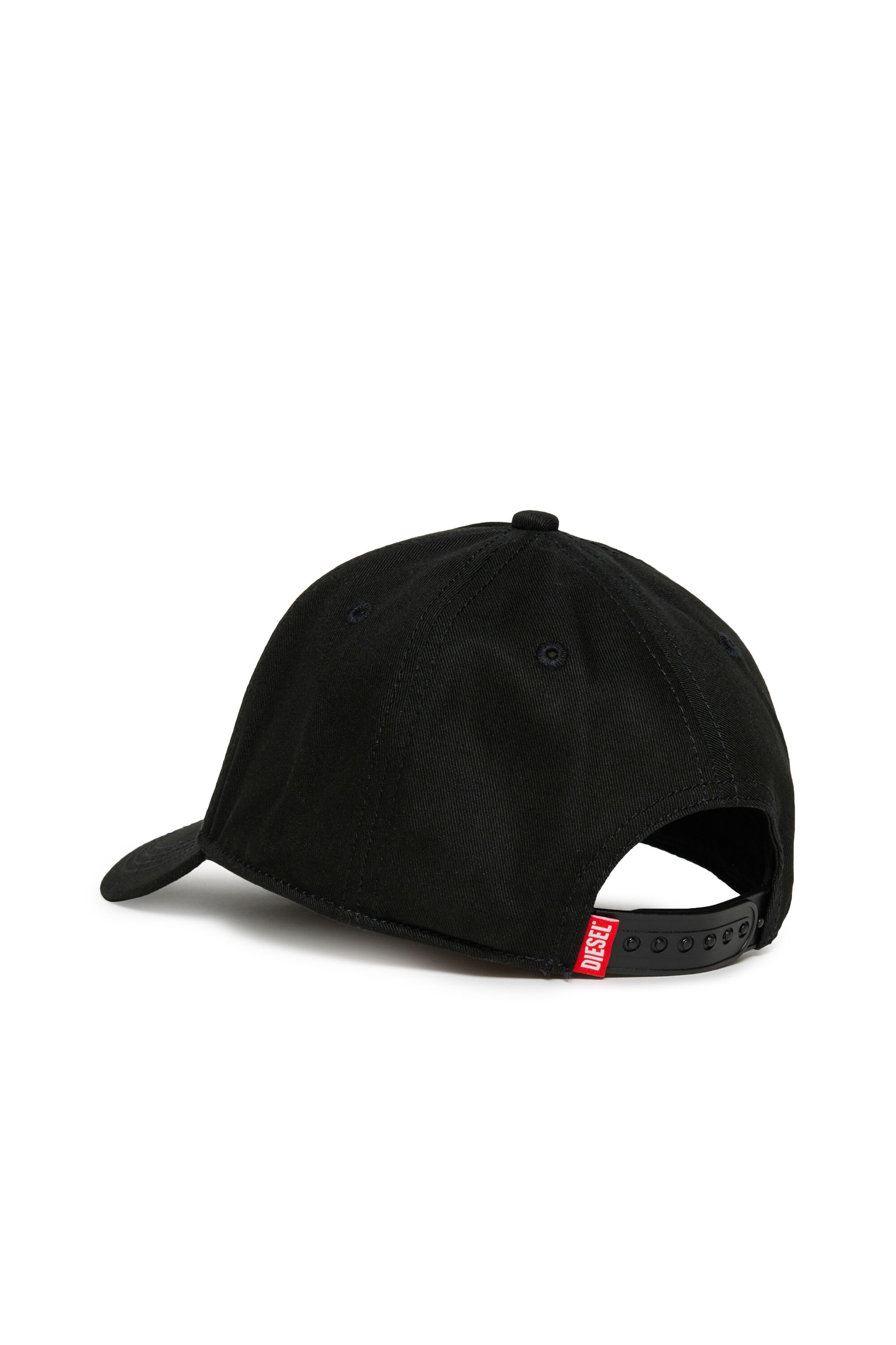 Diesel - FRENDIL, Gorra de béisbol con bordado Oval D Hombre in Negro - 2