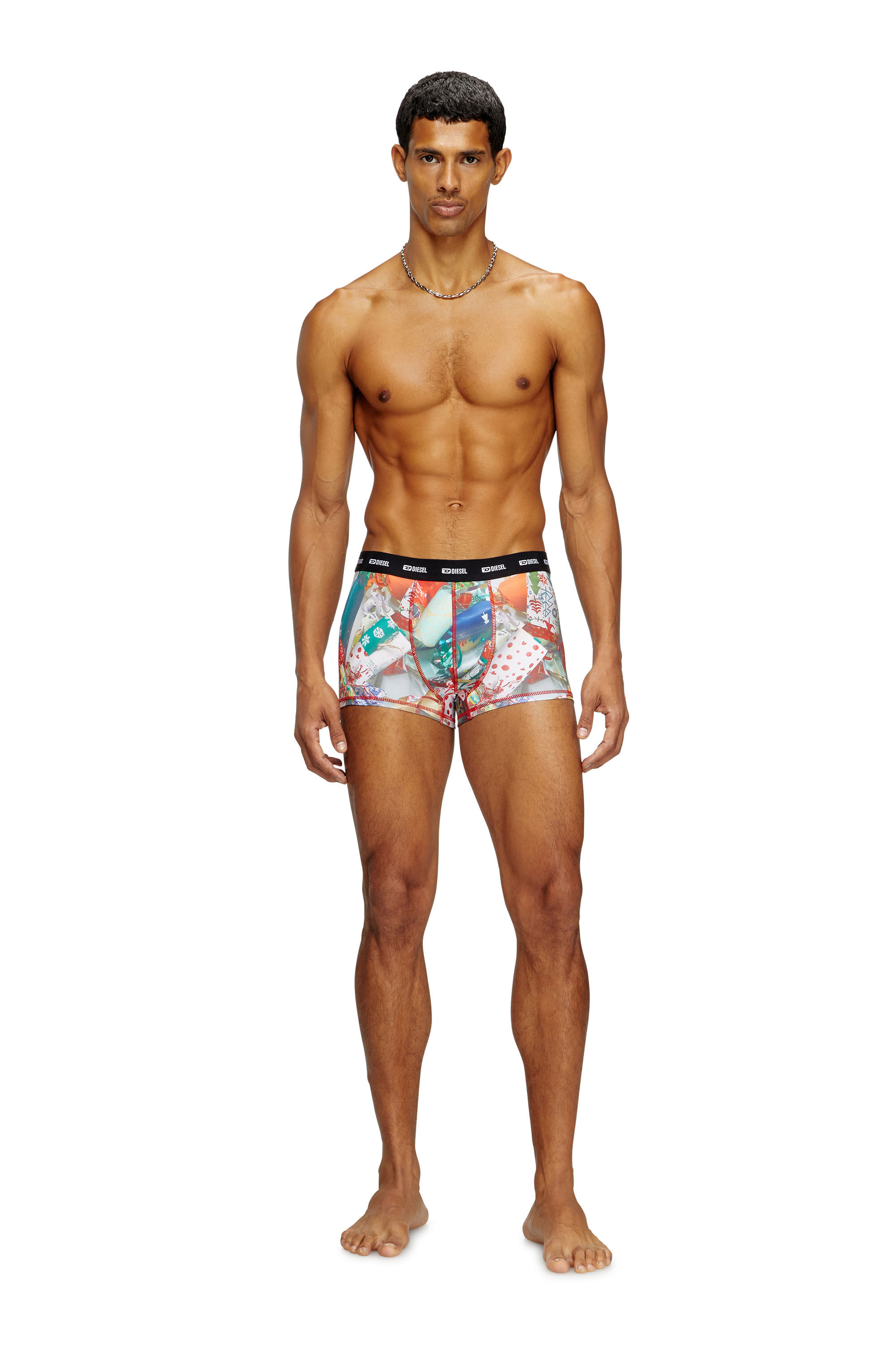 Diesel - DAMIEN-UTLT, Bóxer elásticos con estampado integral. Hombre in Multicolor - 1