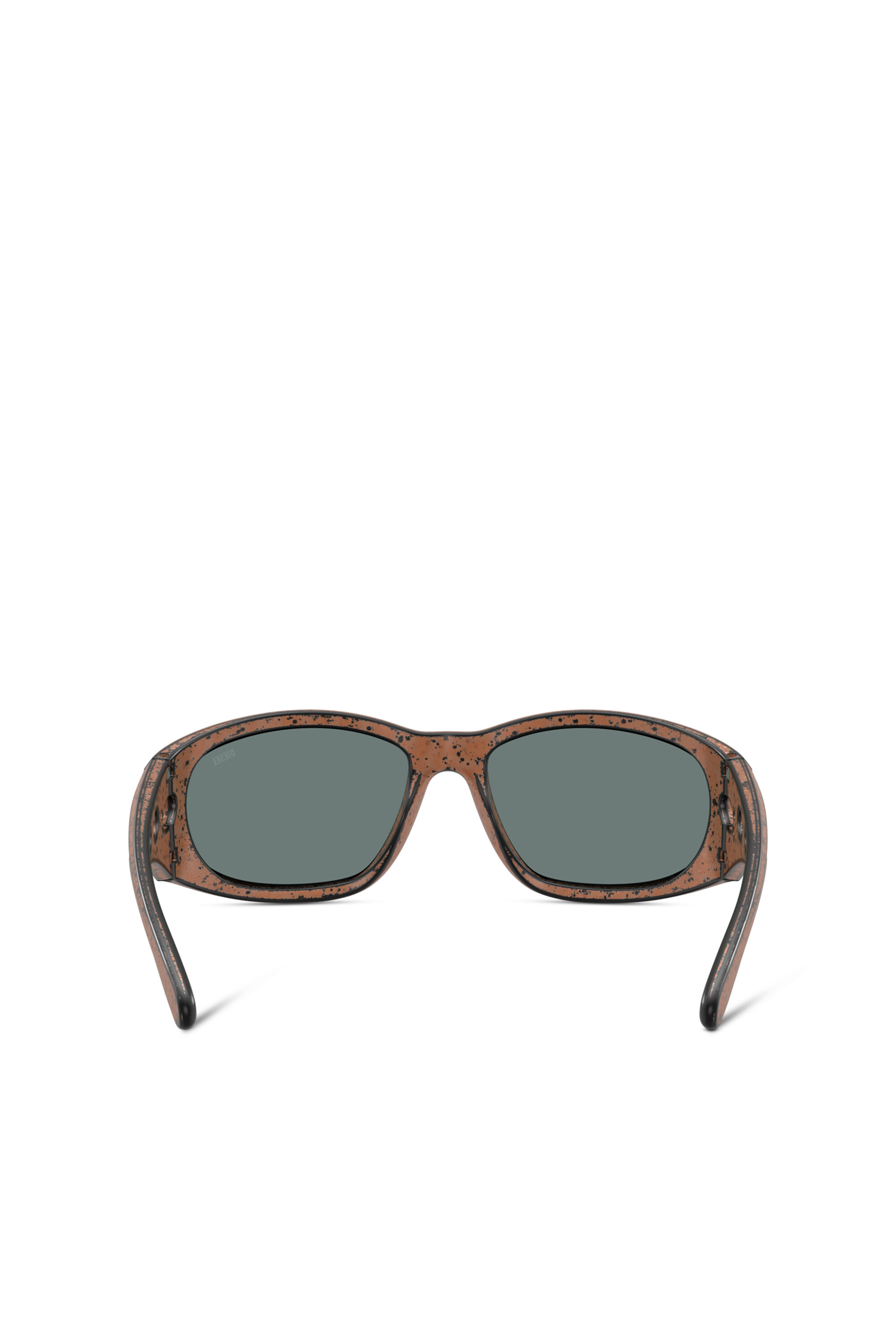 Diesel - 0DL3012U, Gafas de sol rectangulares Unisex in Marrón - 3