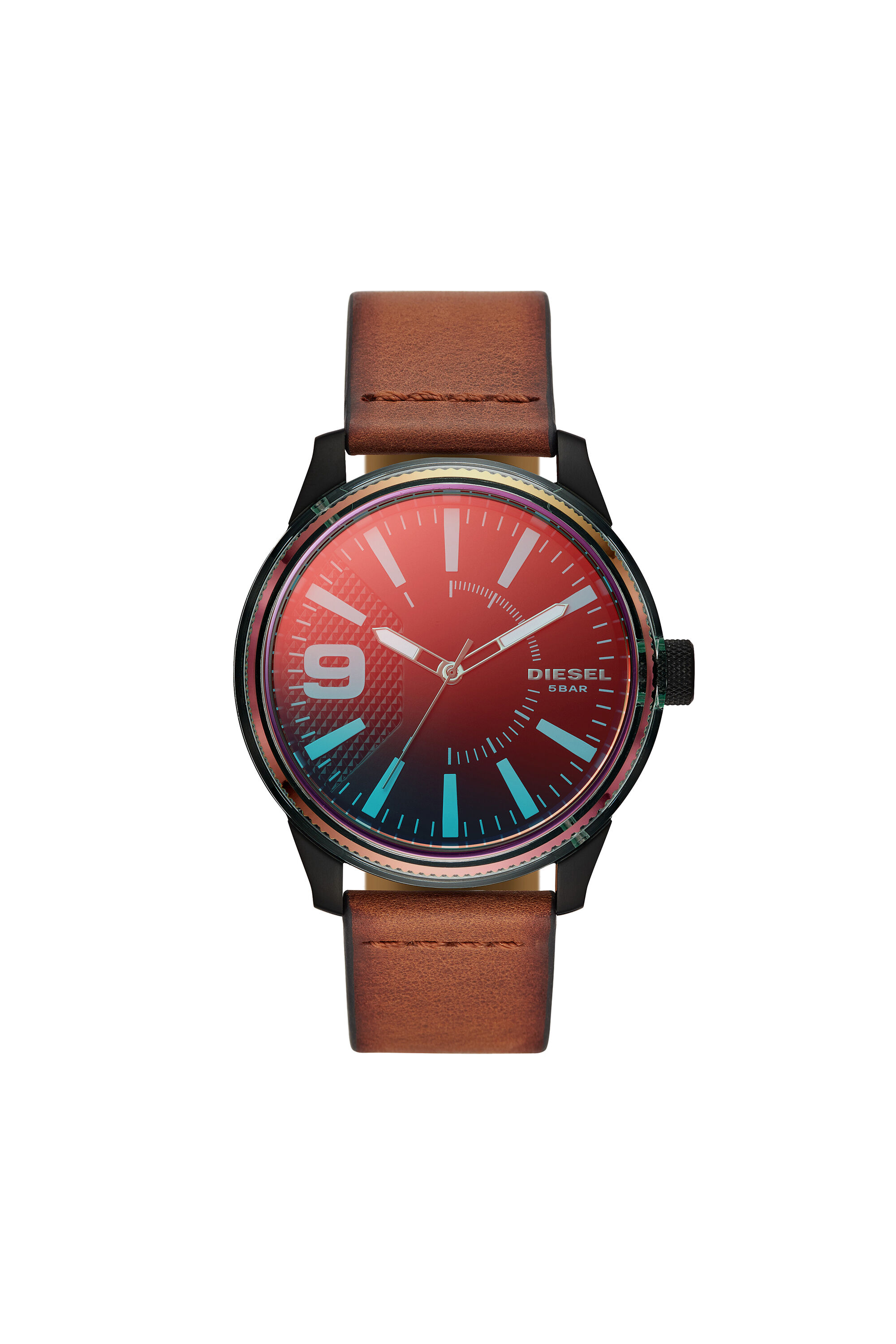 DZ1876 Hombre: Rasp Nsbb reloj de tres manecillas | Diesel
