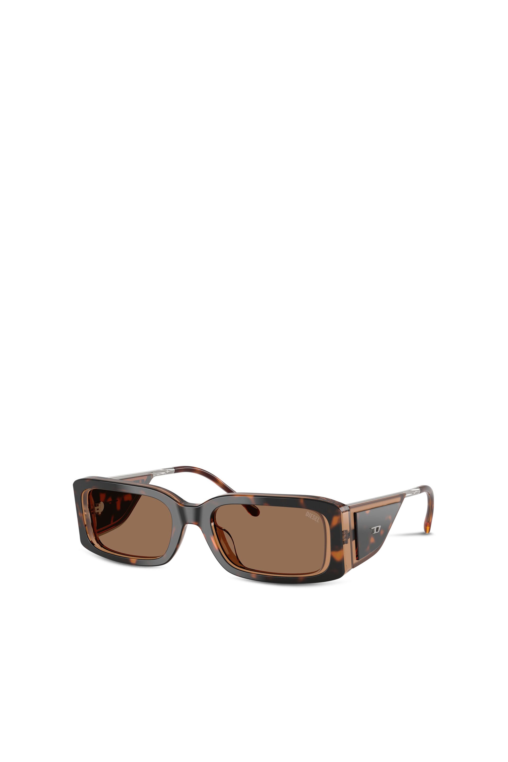 Diesel - 0DL2017U, Gafas de sol rectangulares Unisex in Marr&oacute;n - 4