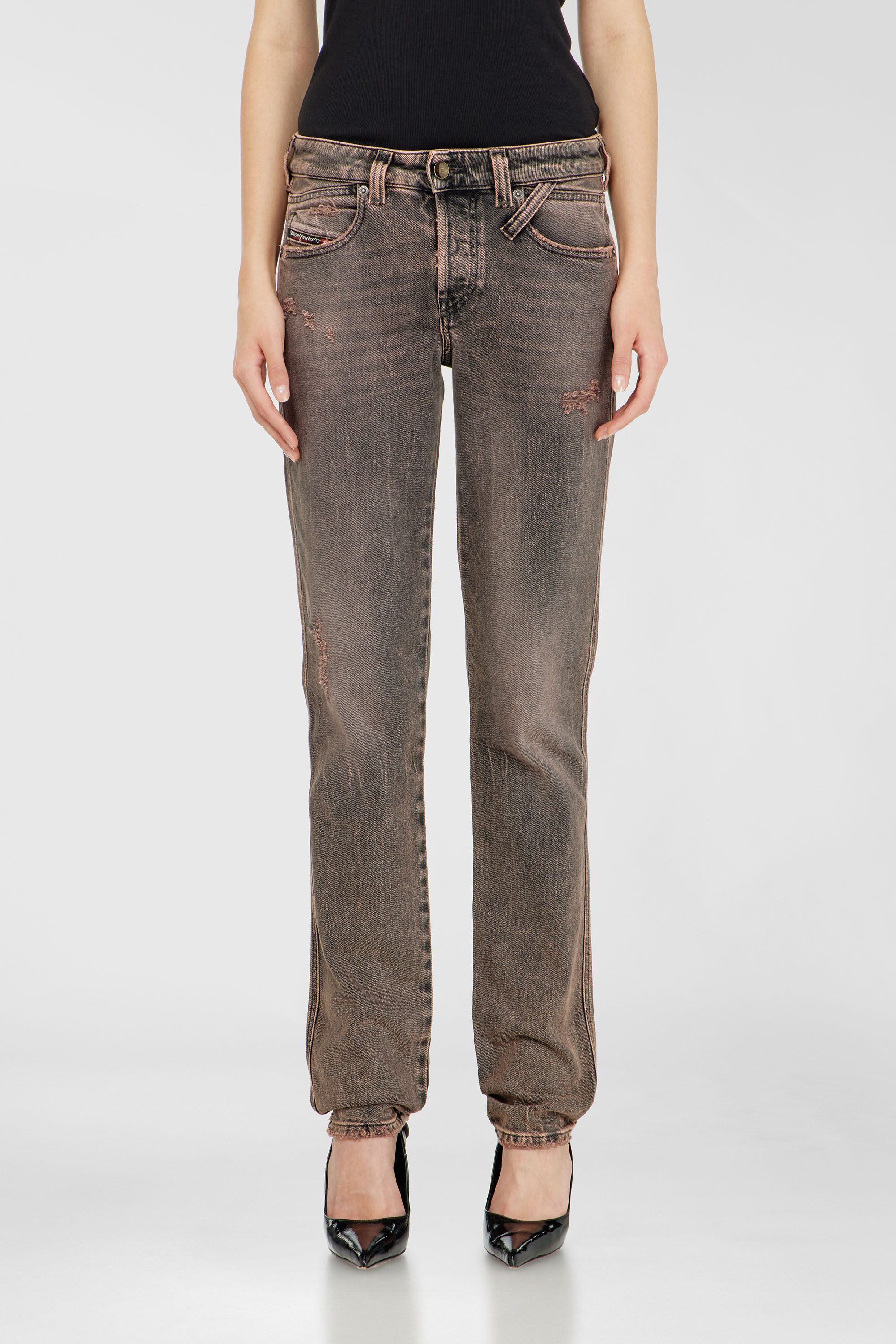 Diesel - Slim Jeans 1992 D-Jiann 09P45 Mujer, Rosa - 4