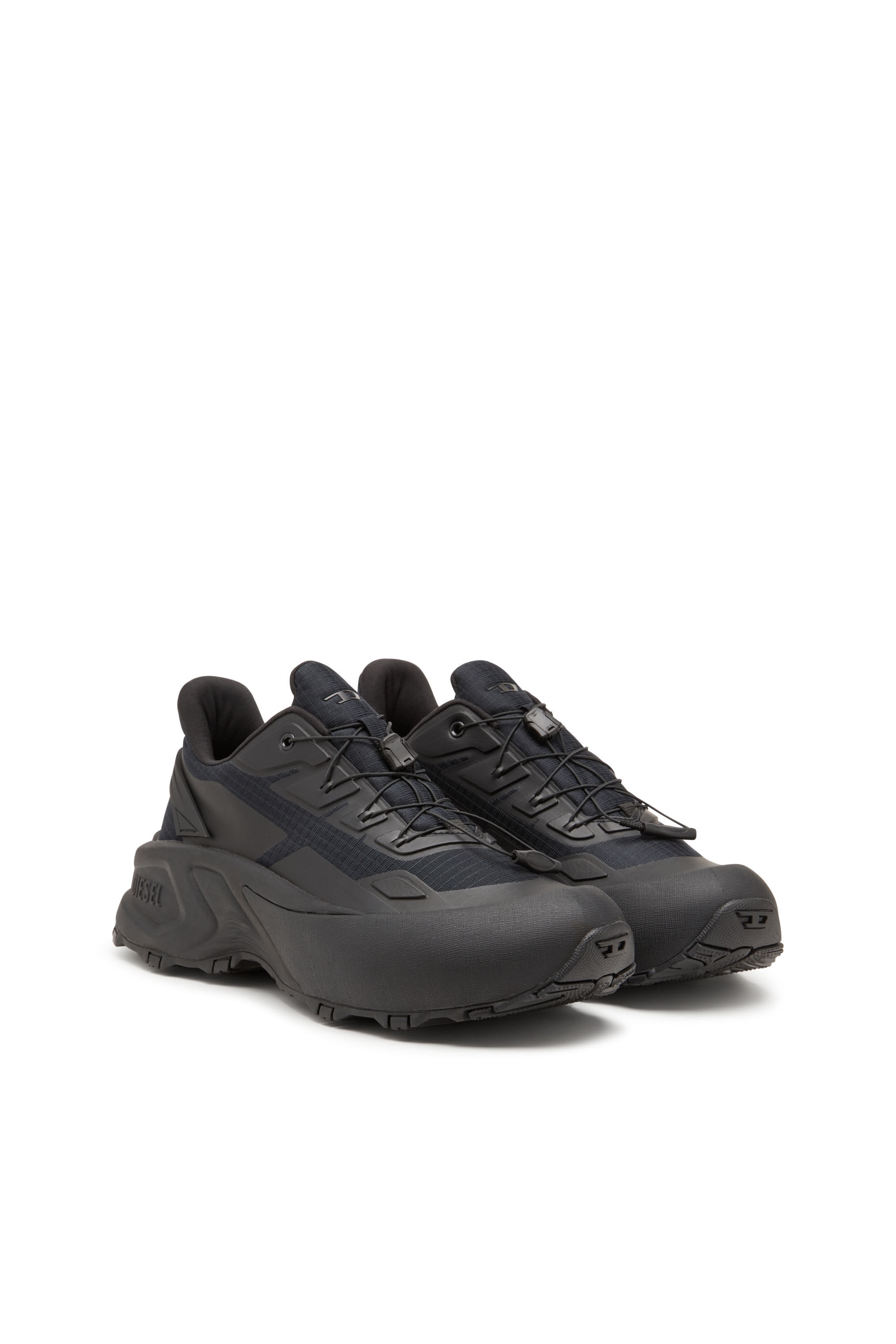 Men's D-Cage Runner-Sneakers in TPU-trimmed ripstop | Black