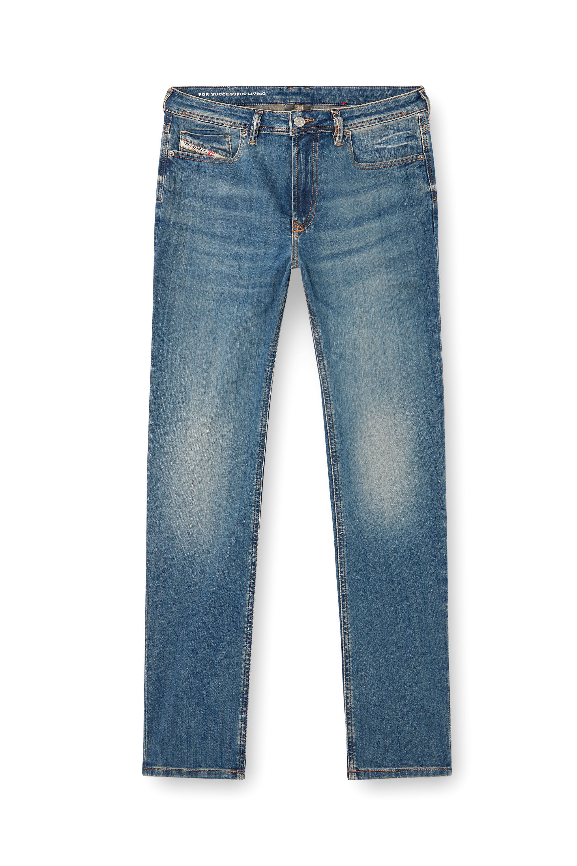 Diesel - Skinny Jeans 1979 Sleenker 0BMBT Hombre, Azul medio - 2