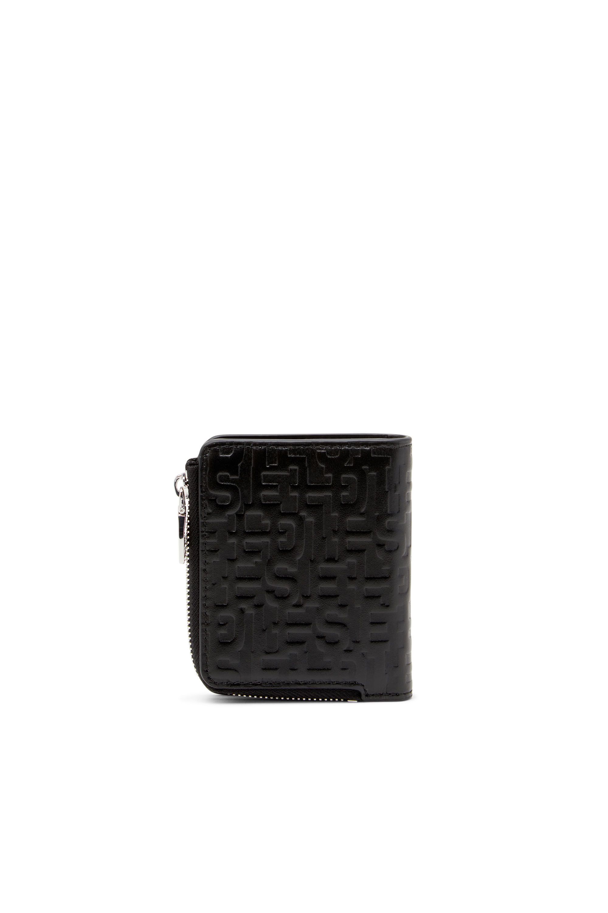 Diesel - PC MONOGRAM CARD HOLDER ZIP L, Black - Image 2