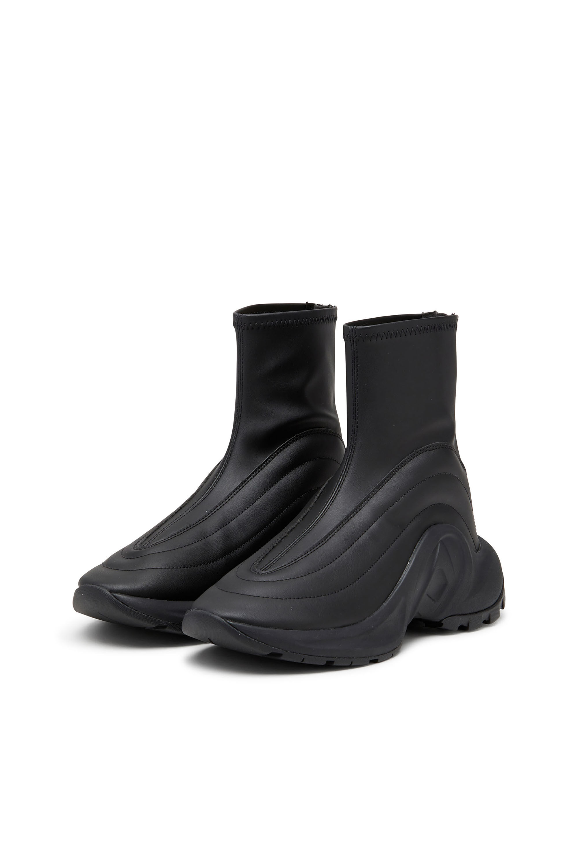 Diesel - S-D-RUNNER BOOTIE X, S-D-Runner - Zapatillas Unisex in Negro - 8