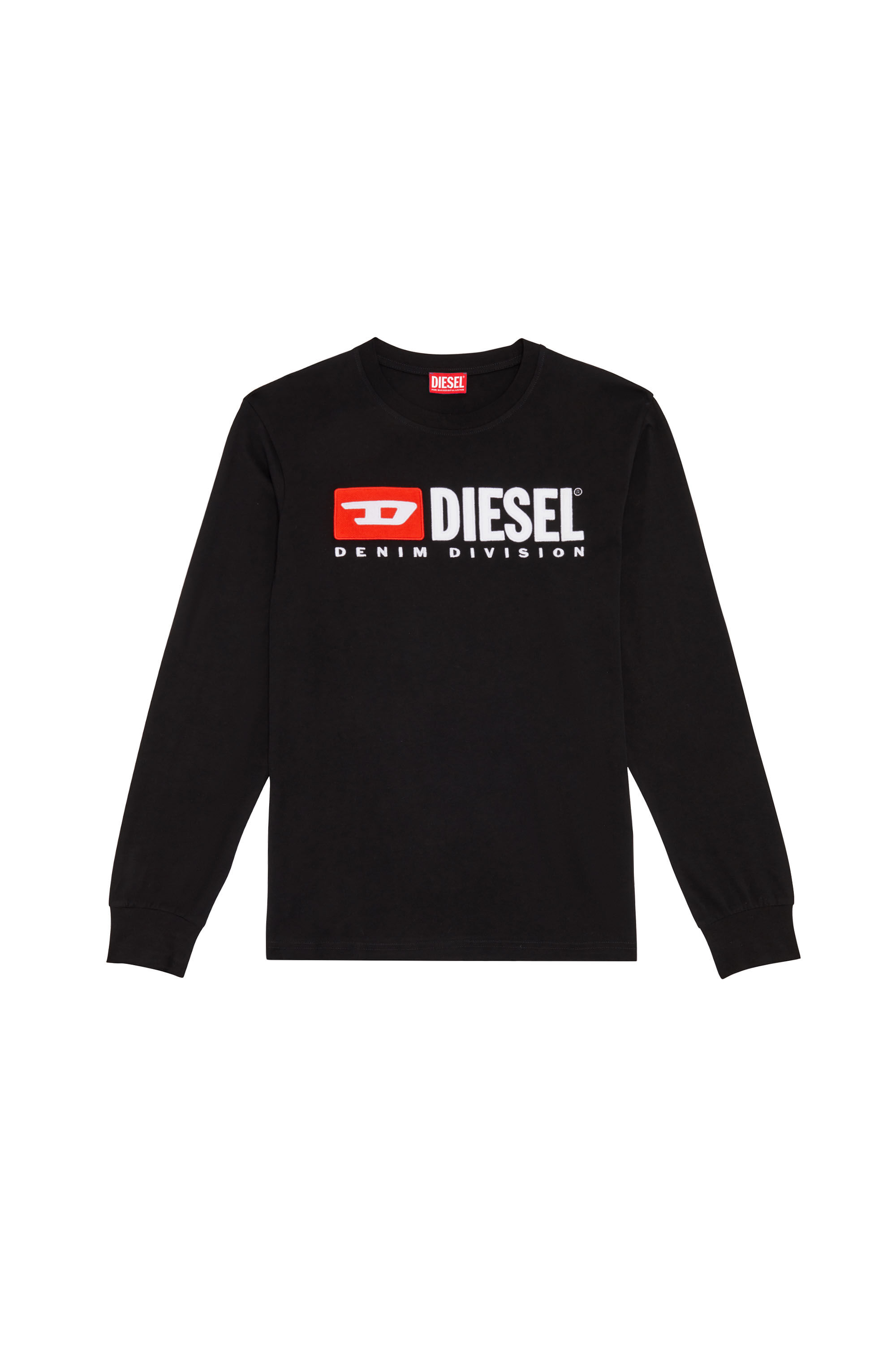 Diesel - T-JUST-LS-DIV, Negro - Image 2
