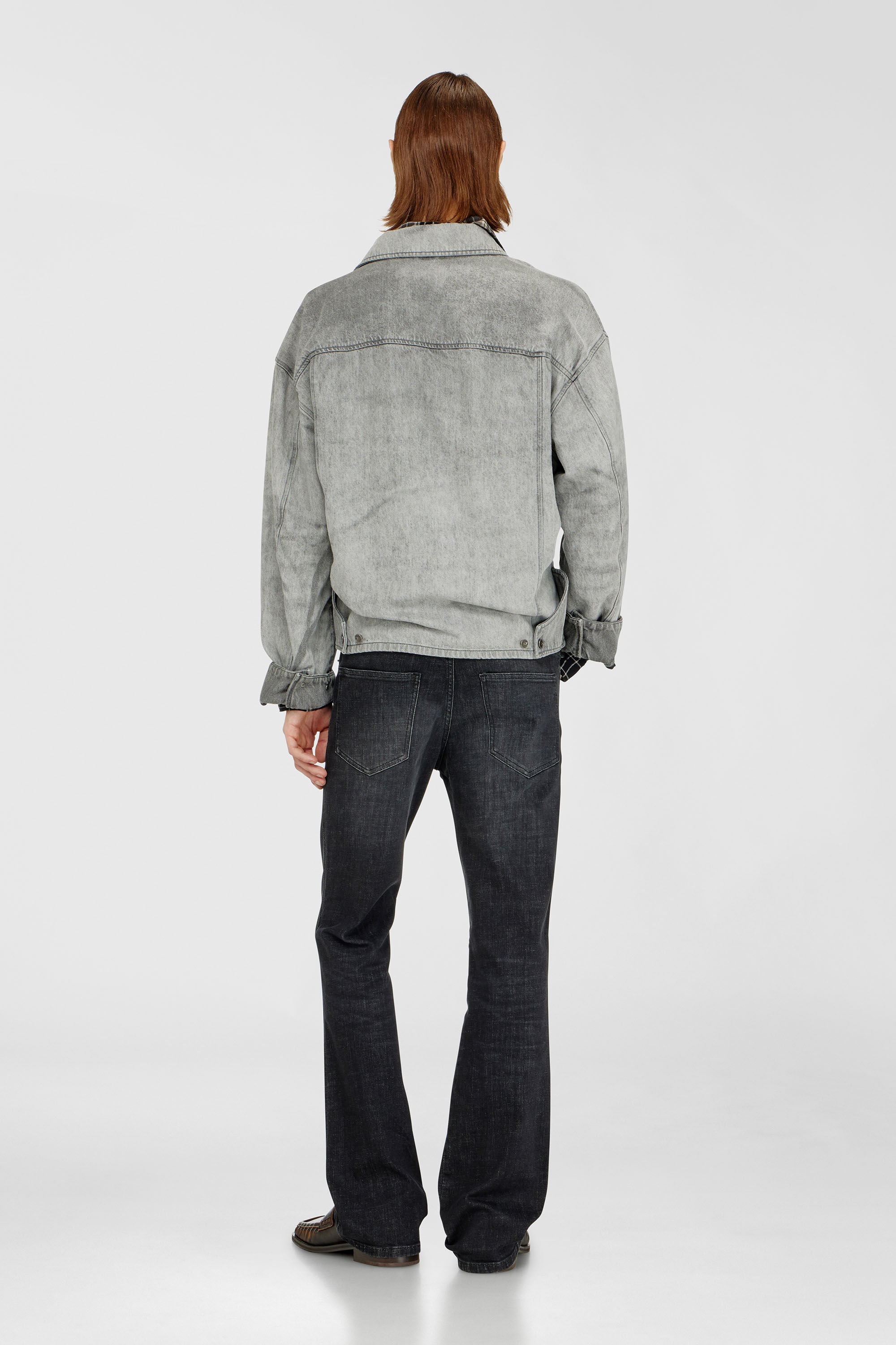 Diesel - Man's Bootcut Jeans 1998 D-Buck 09H34, Black/Dark grey - 3