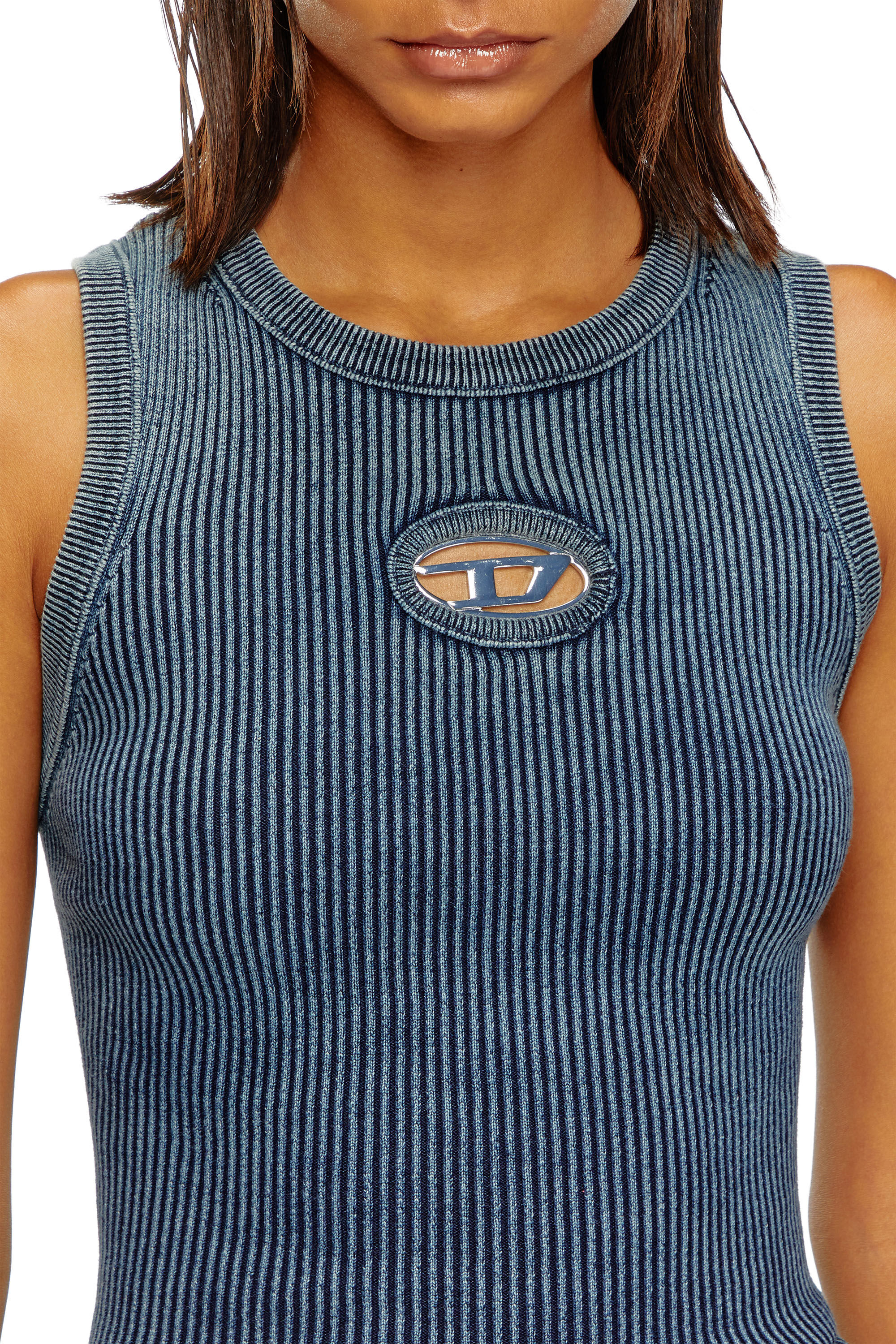 Camiseta tirantes azul marino mujer hot sale