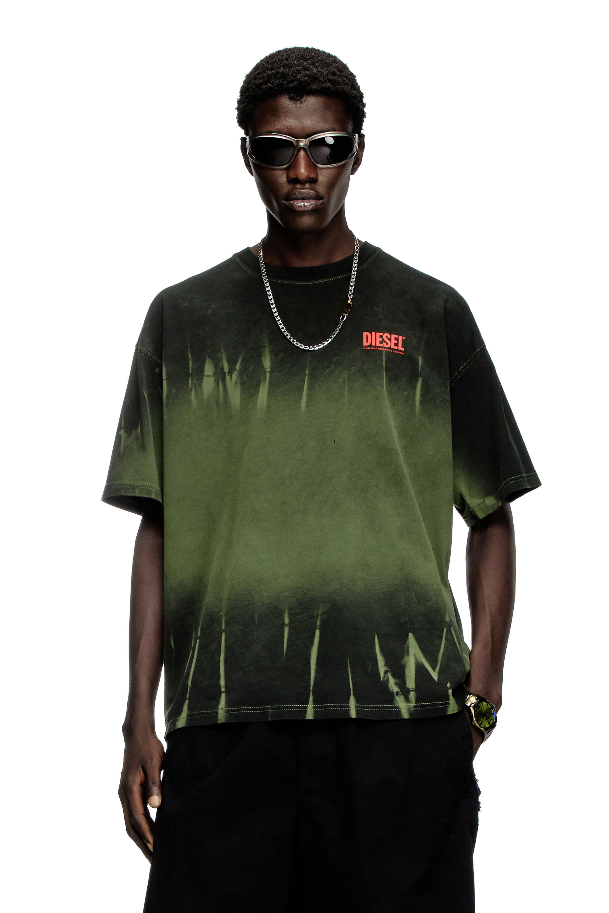Camiseta tie dye hombre top