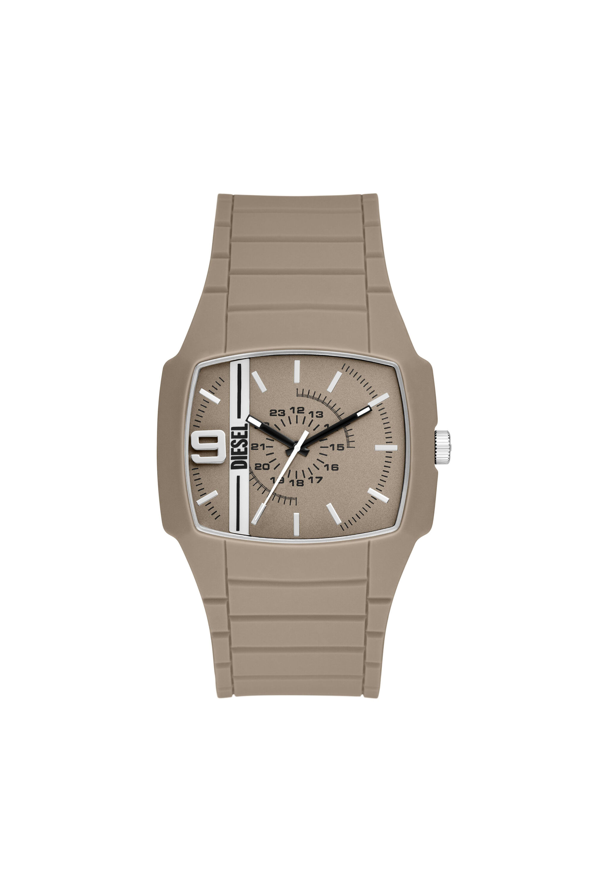 Reloj Cliffhanger 2.0 de silicona beige Hombre | Beige | Diesel