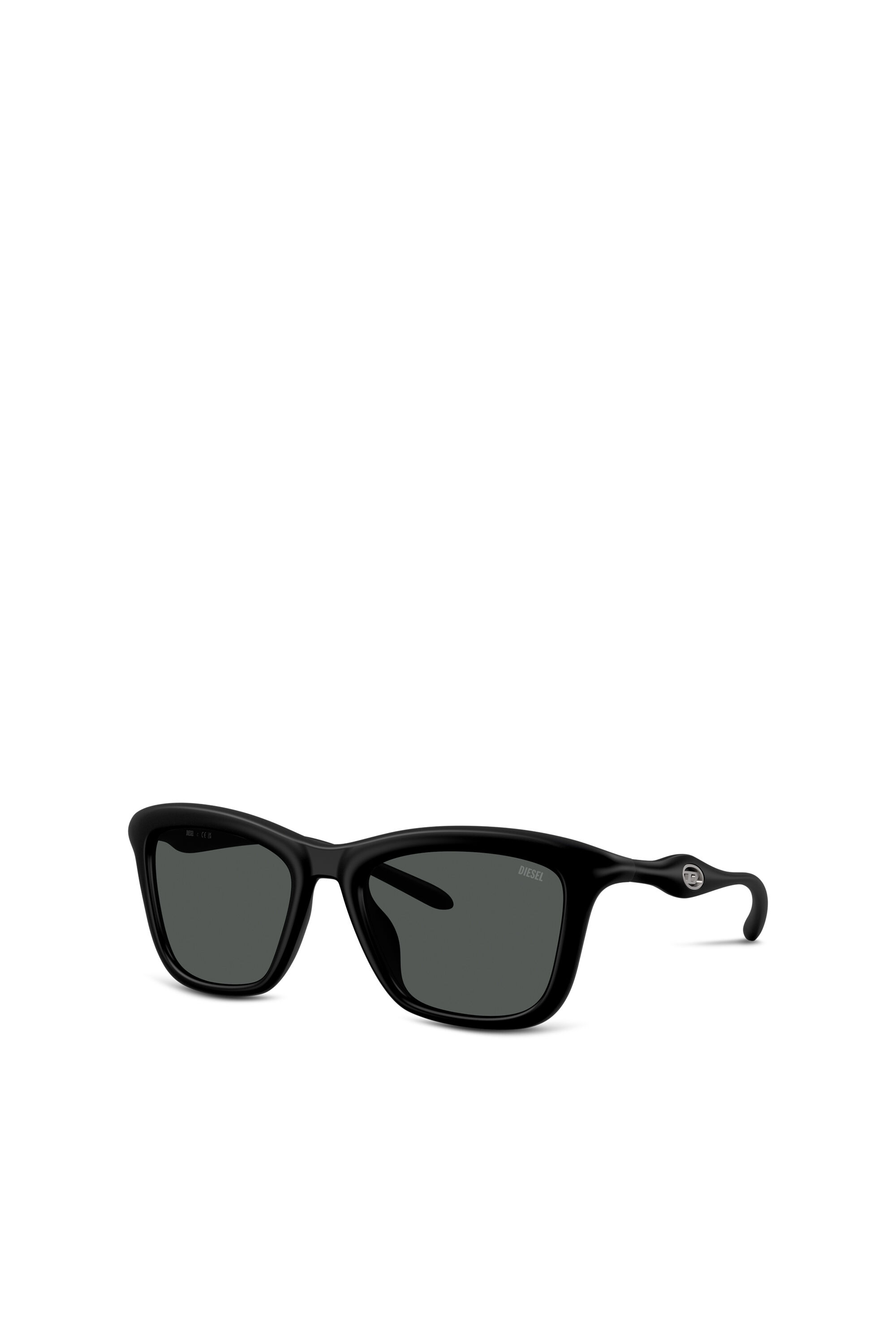 Diesel - 0DL3008U, Gafas de sol cuadradas Unisex in Negro - 4