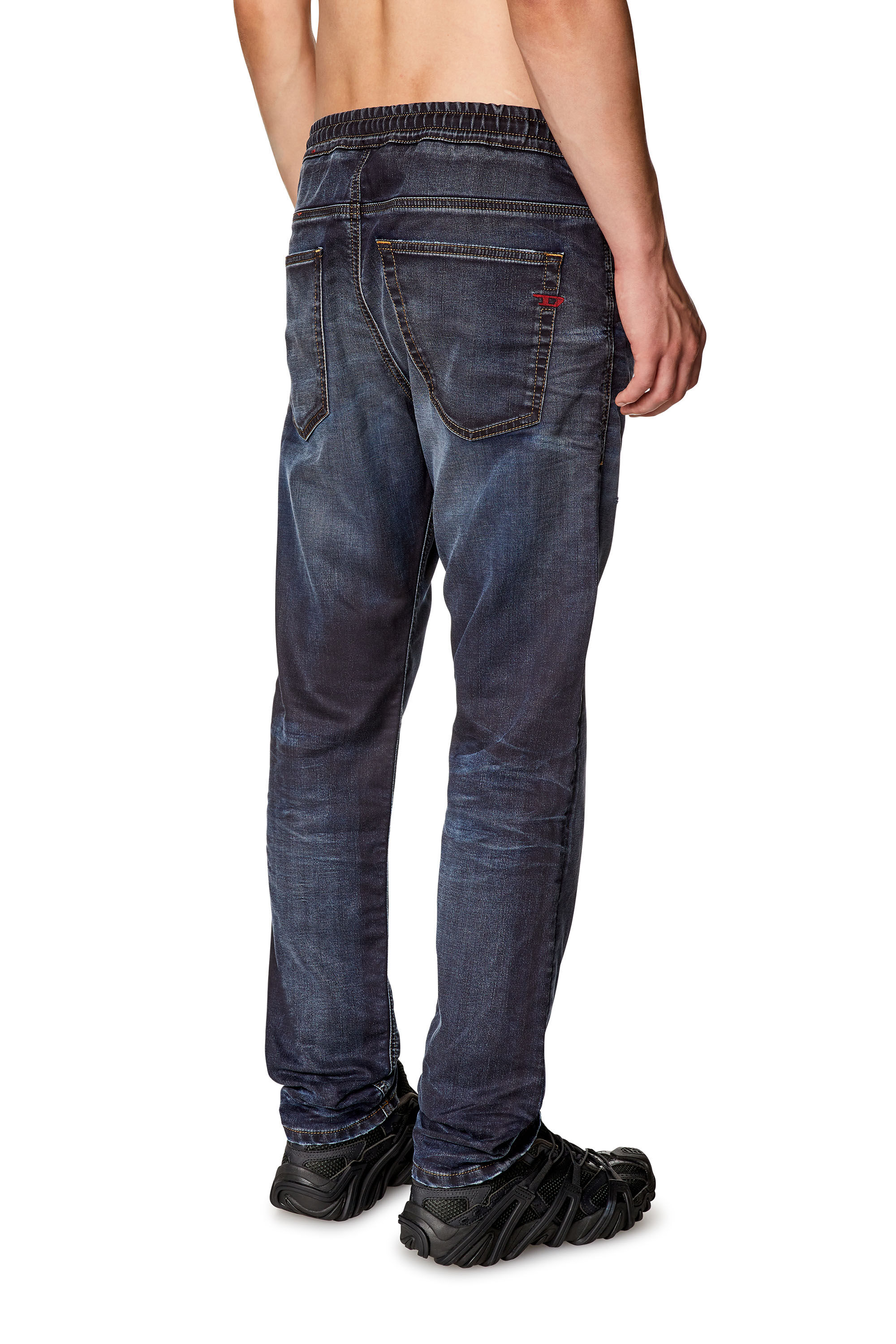 Diesel - Tapered 2030 D-Krooley Joggjeans® 09I18, Azul Oscuro - Image 4